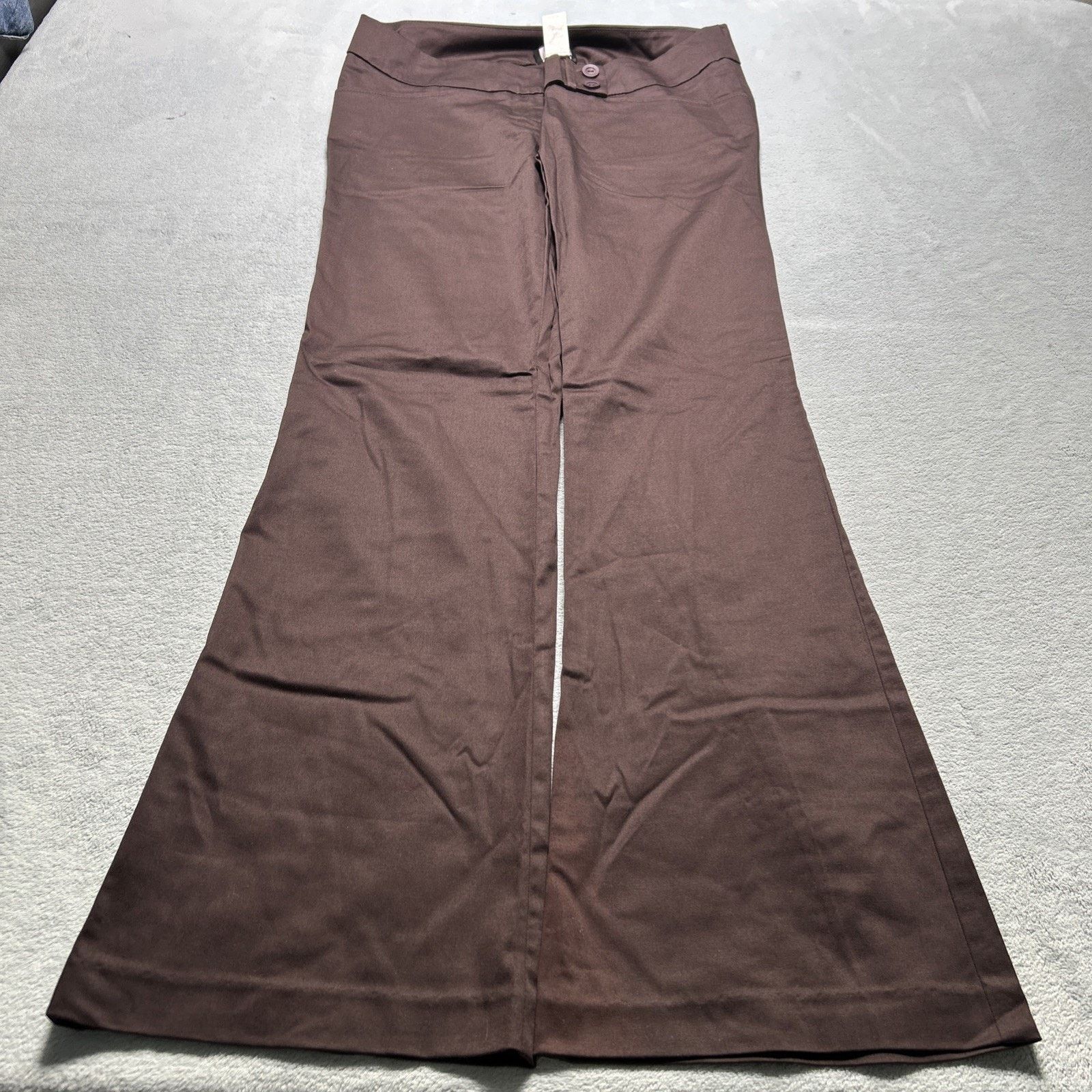 7 For All Mankind Bell Bottom Dojo Beyond Baggy Slacks Pants Women Large 32x32 Size 32" / US 10 / IT 46 - 1 Thumbnail