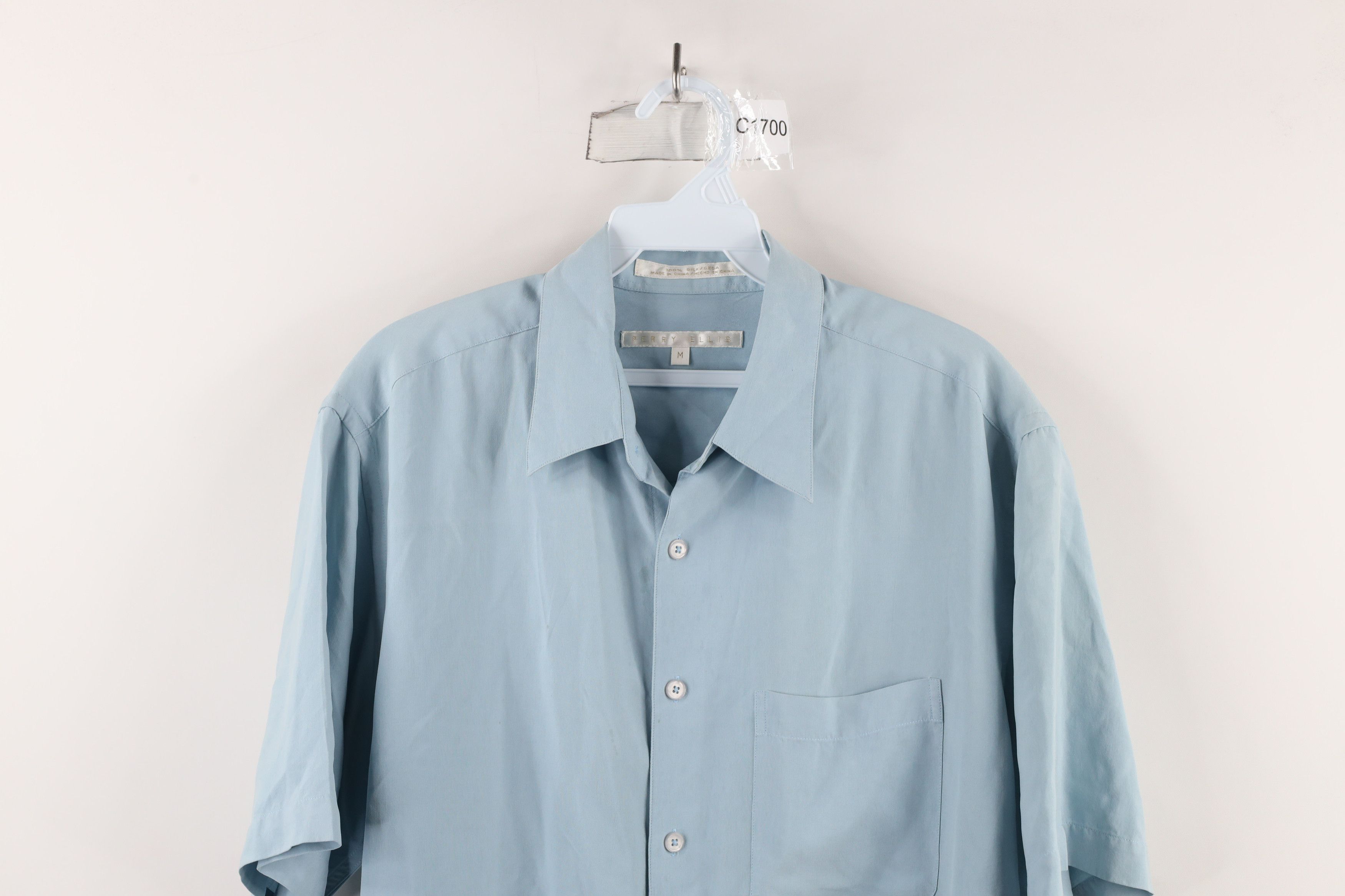 Vintage Vintage 90s Streetwear Short Sleeve Button Shirt Carolina Size US M / EU 48-50 / 2 - 2 Thumbnail