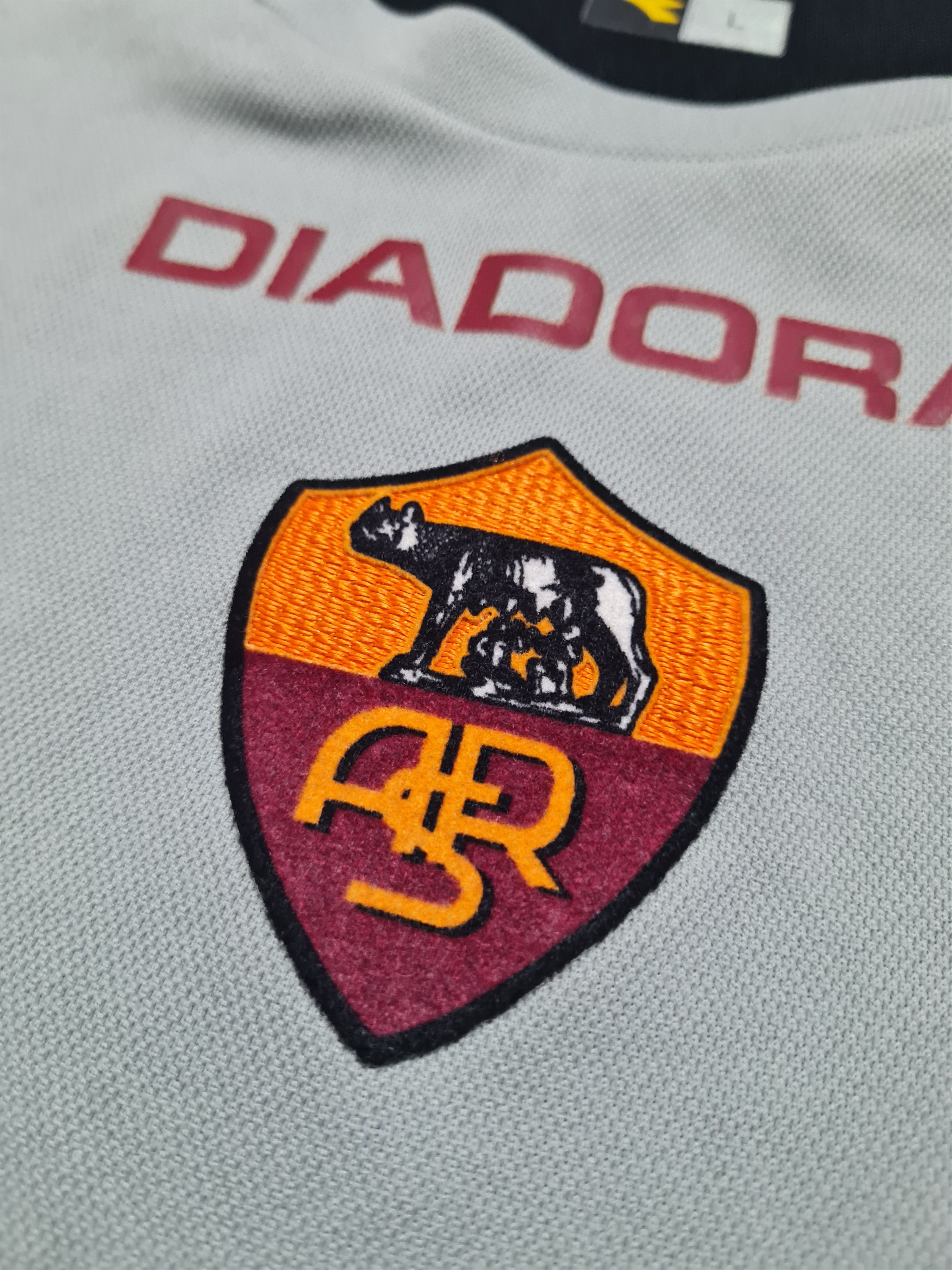 Diadora SOCCER SHIRT AS ROMA 2005/2006 FOOTBALL DIADORA JERSEY Size US L / EU 52-54 / 3 - 8 Thumbnail