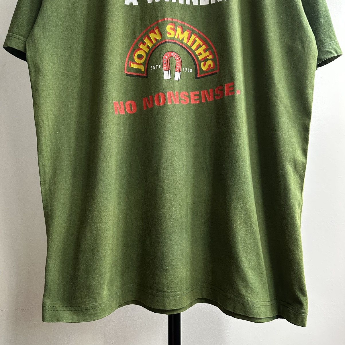 Vintage Vintage 90s John Smith’s Beer Promo Tee Size US L / EU 52-54 / 3 - 6 Thumbnail
