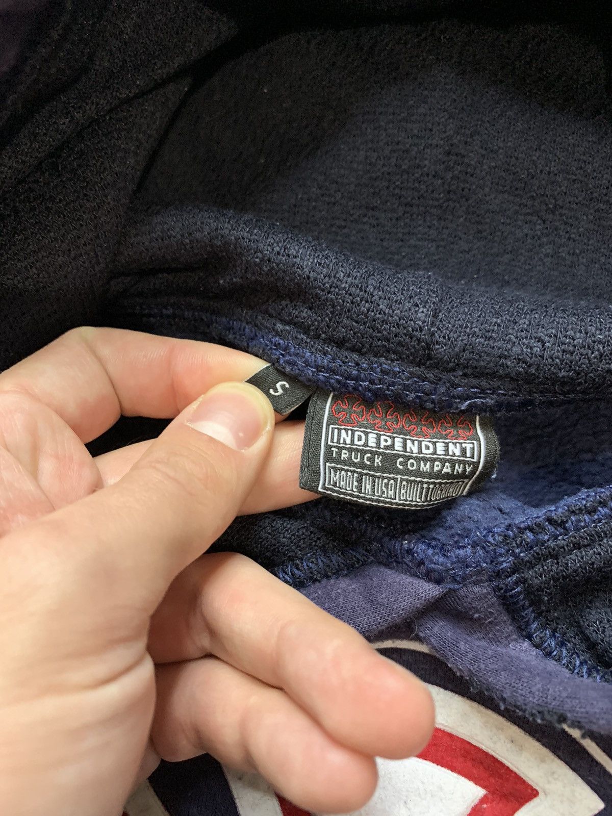 Independent Truck Co. × Vintage Vintage 90s Independent Skateboard Hoodie Shirt Size US S / EU 44-46 / 1 - 7 Thumbnail