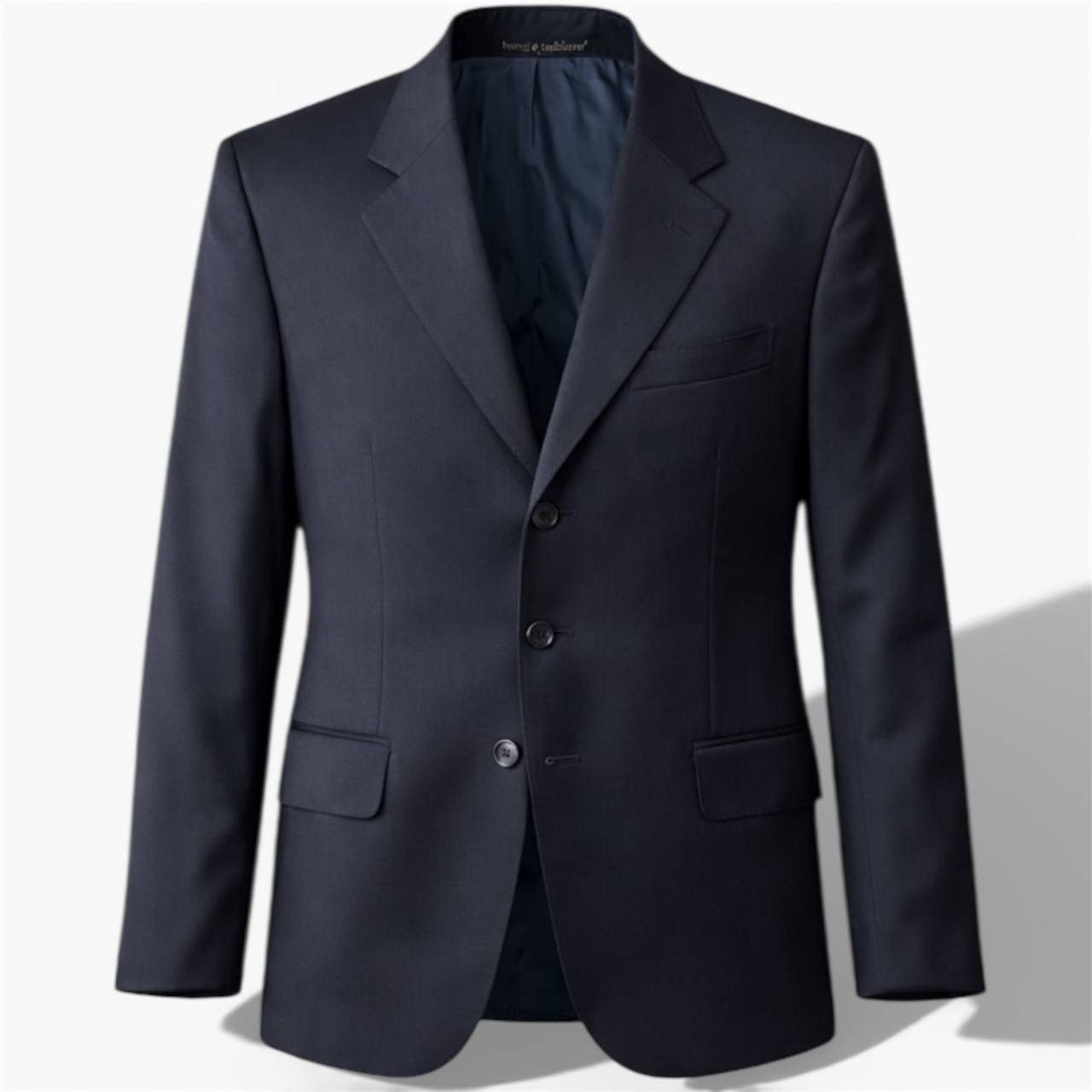Ravazzolo RAVAZZOLO SARTORIA VINTAGE ITALY LANA WOOL SOLID BLAZER 52 Size 52R - 1 Thumbnail