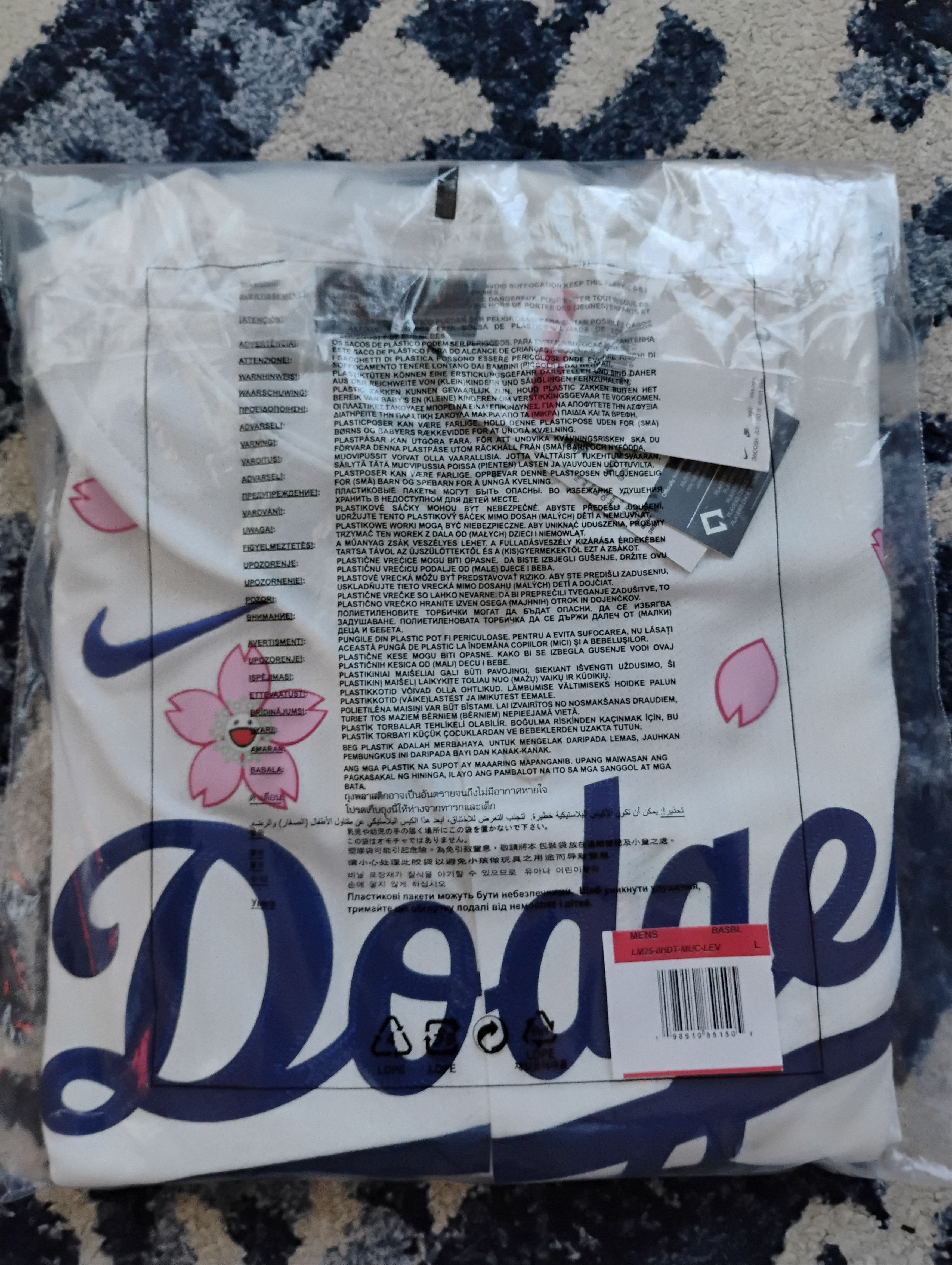 Takashi Murakami 100%Authentic MLB OHTANI Murakami Takashi Size US L / EU 52-54 / 3 - 4 Thumbnail