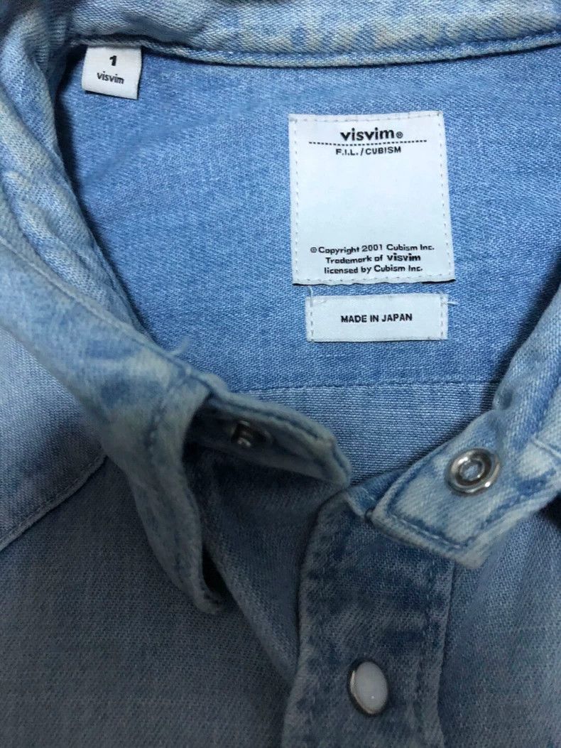 Visvim Visvim 17aw BANDANA BORDER SHIRT Size US S / EU 44-46 / 1 - 2 Thumbnail