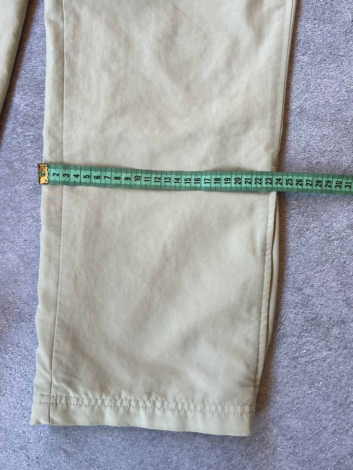 Nike ⚡ Vintage Nike White Drill Pants Y2K Cyber 2000s – Size L Size US 34 / EU 50 - 8 Thumbnail