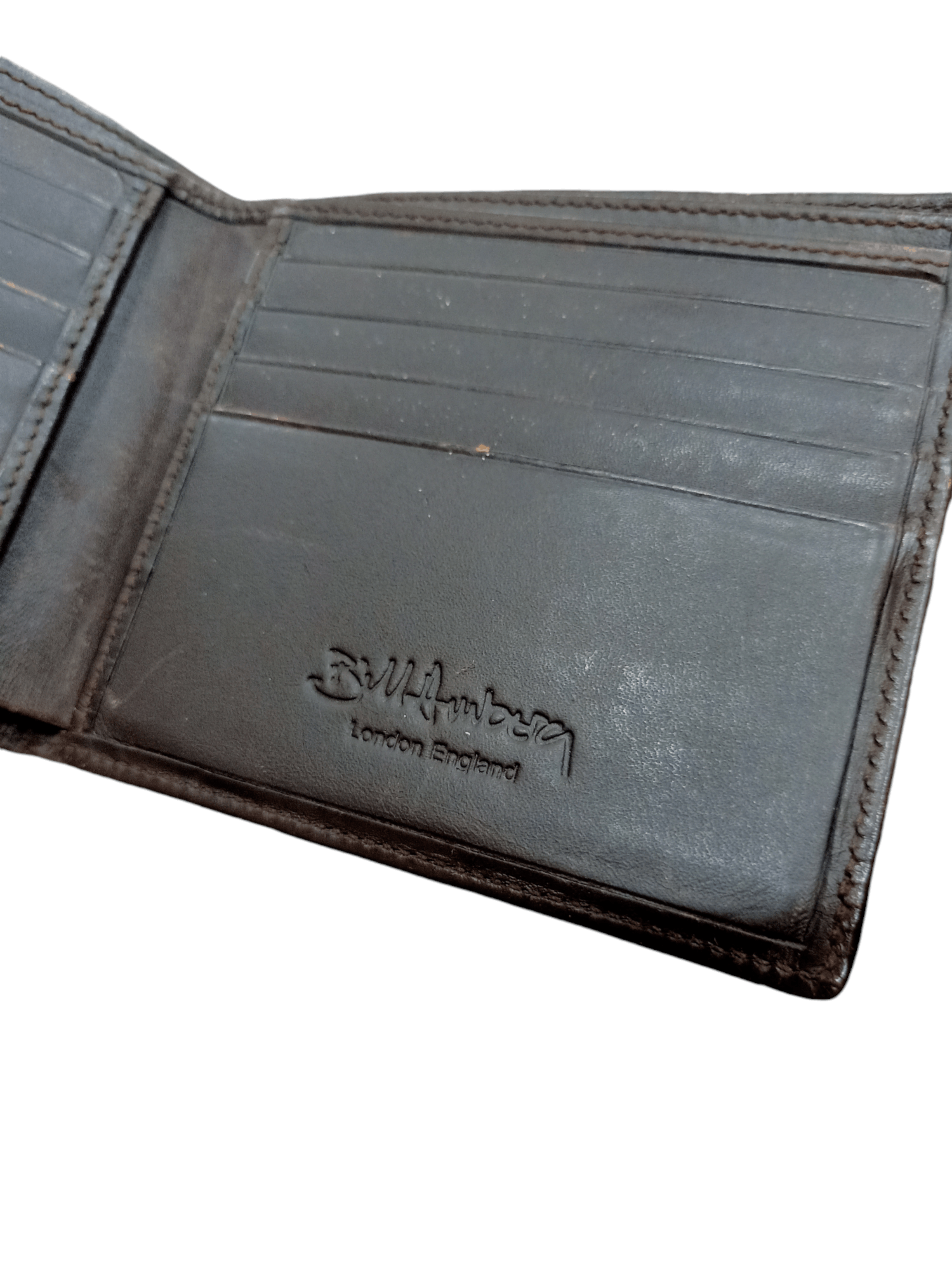 Bill Amberg Studio Bill Amberg Leather Bifold Wallet Size ONE SIZE - 6 Thumbnail