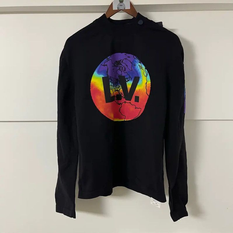 Louis Vuitton Louis Vuitton Black Nylon Men's Hoodie 0089 Size US XXL / EU 58 / 5 - 1 Thumbnail