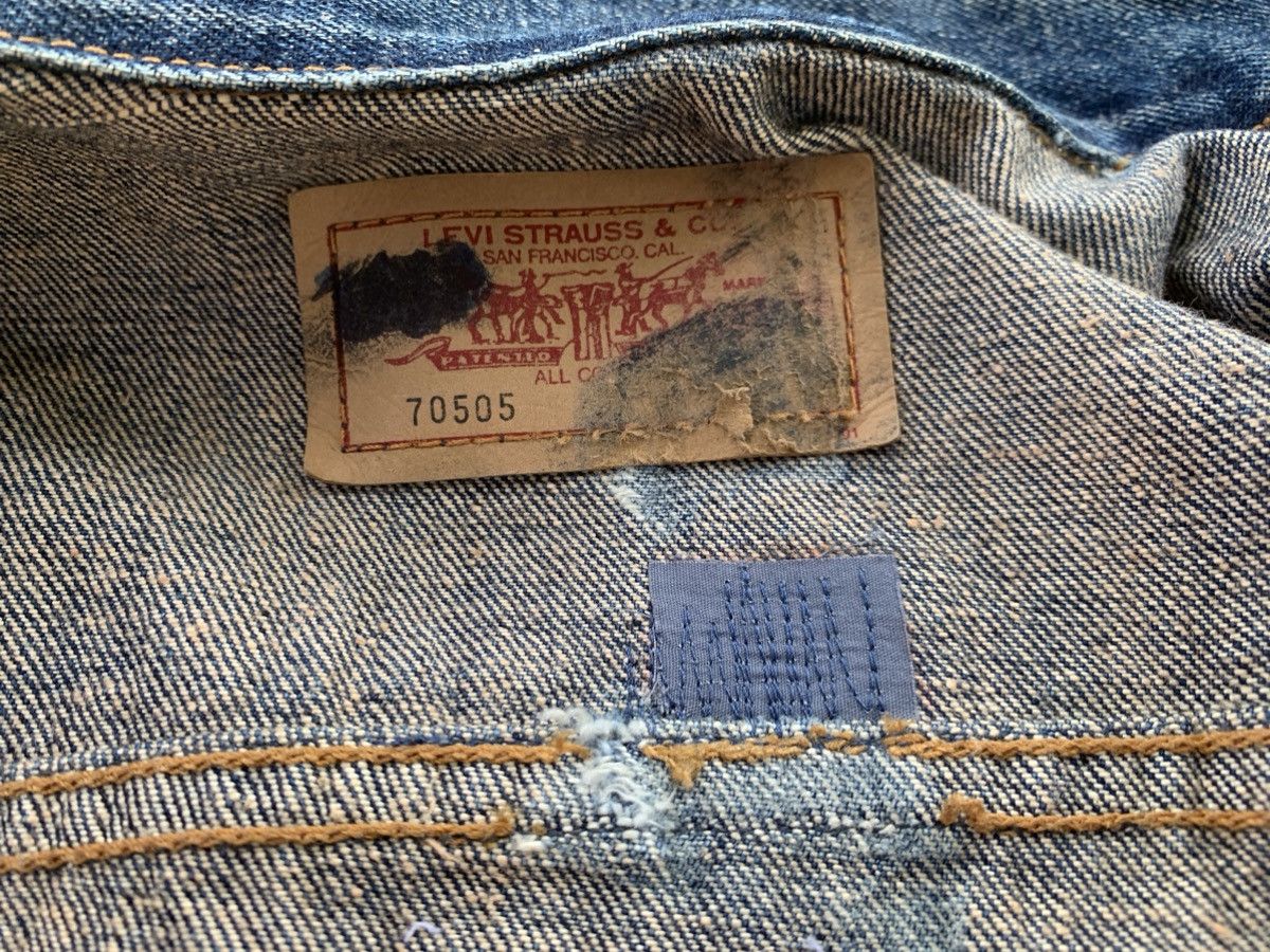 Levi's Vintage Clothing × Vintage LEVIS JACKET VINTAGE TRACKER Size US S / EU 44-46 / 1 - 14 Thumbnail