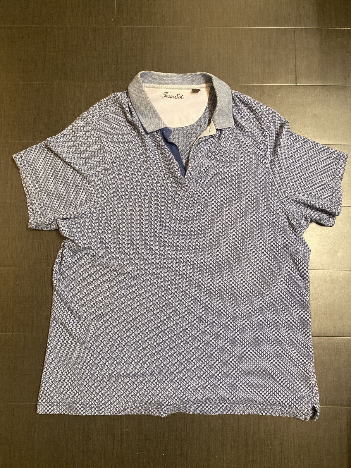 Tasso Elba × Vintage Vintage Tessa Elba Buttom-Up Shirt Size US XL / EU 56 / 4 - 1 Thumbnail