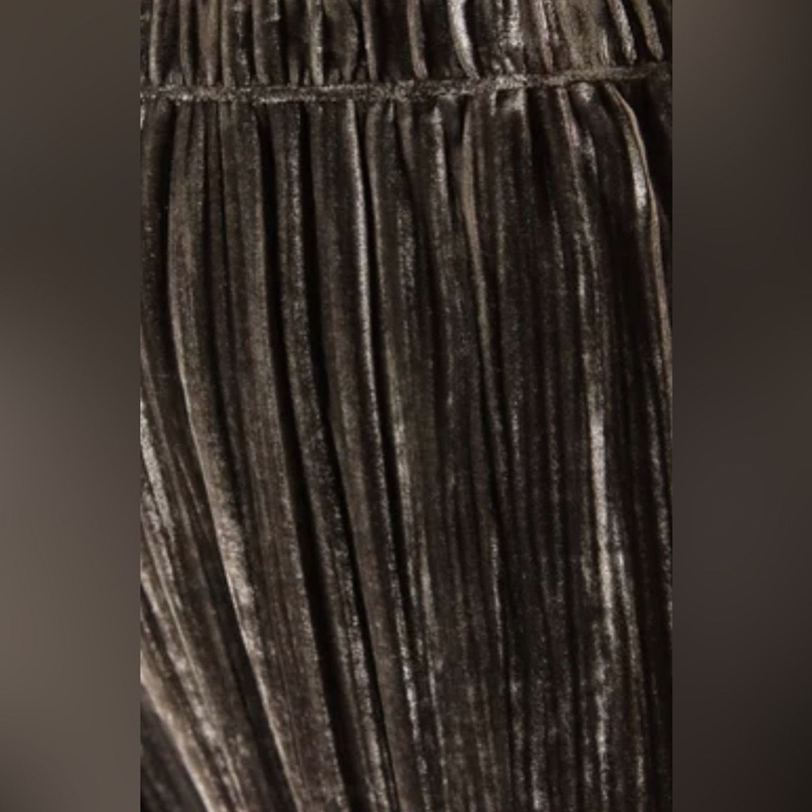 Enza Costa NEW Enza Costa $395 Silk Textured Velvet Pants XS Size 26" / US 2 / IT 38 - 8 Thumbnail