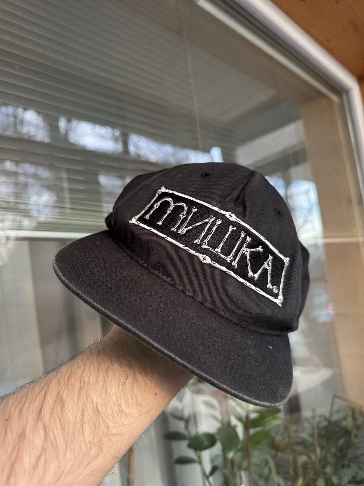 Vintage Vintage *Мишка* cap streetwear hat Mishka Size ONE SIZE - 1 Thumbnail