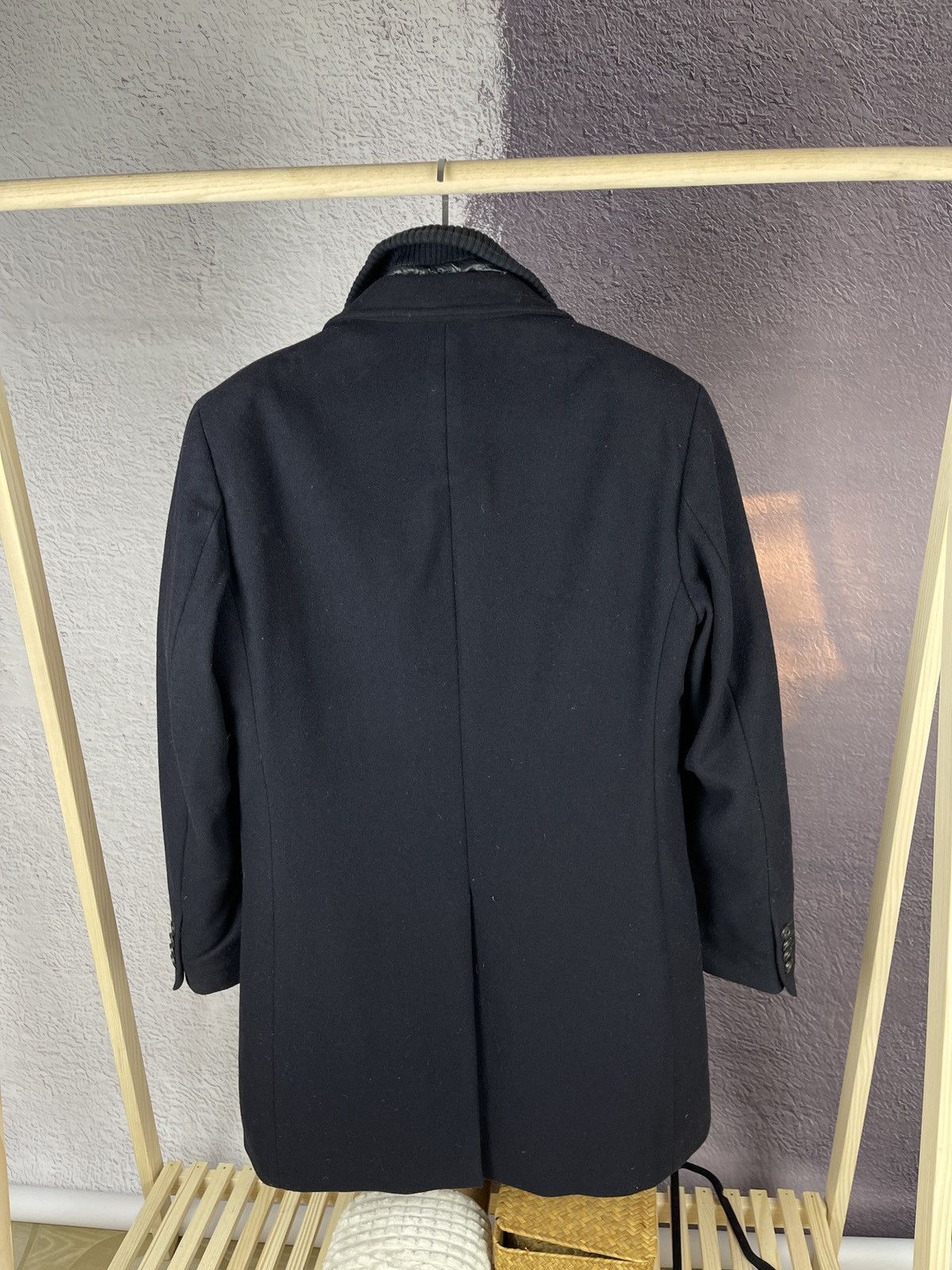 Pal Zileri Lab Paul Zileri wool cashmere feather goose down coat Size US L / EU 52-54 / 3 - 10 Thumbnail