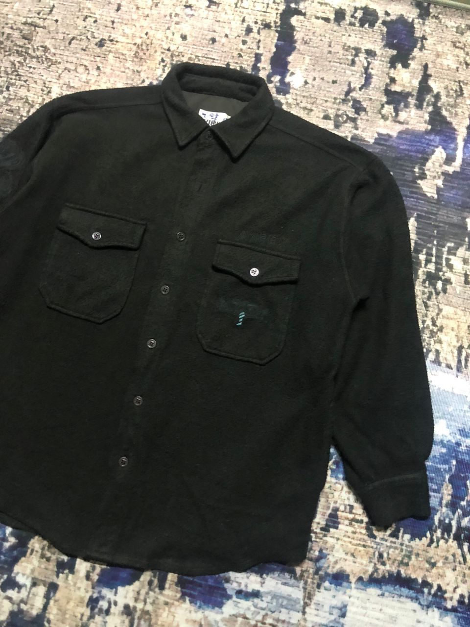 Avirex Avirex Navy Blues Homeward Bound Fleece Shirt Button Up Size US M / EU 48-50 / 2 - 4 Thumbnail