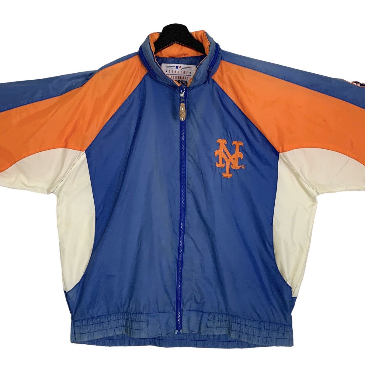 MLB Vintage MLB New York Mets Starter Windbreaker Jacket Size L Size US L / EU 52-54 / 3 - 8 Thumbnail