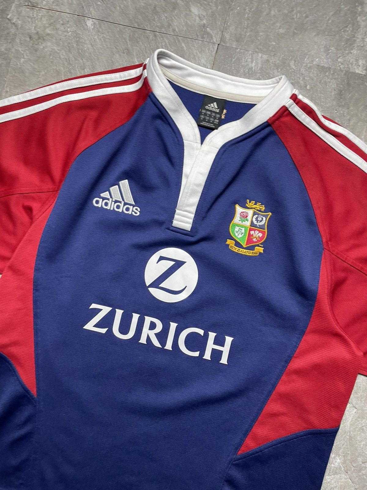 Adidas 2005 Adidas New Zealand Tour Zurich Rugby Union Jersey Shirt Size US M / EU 48-50 / 2 - 2 Thumbnail