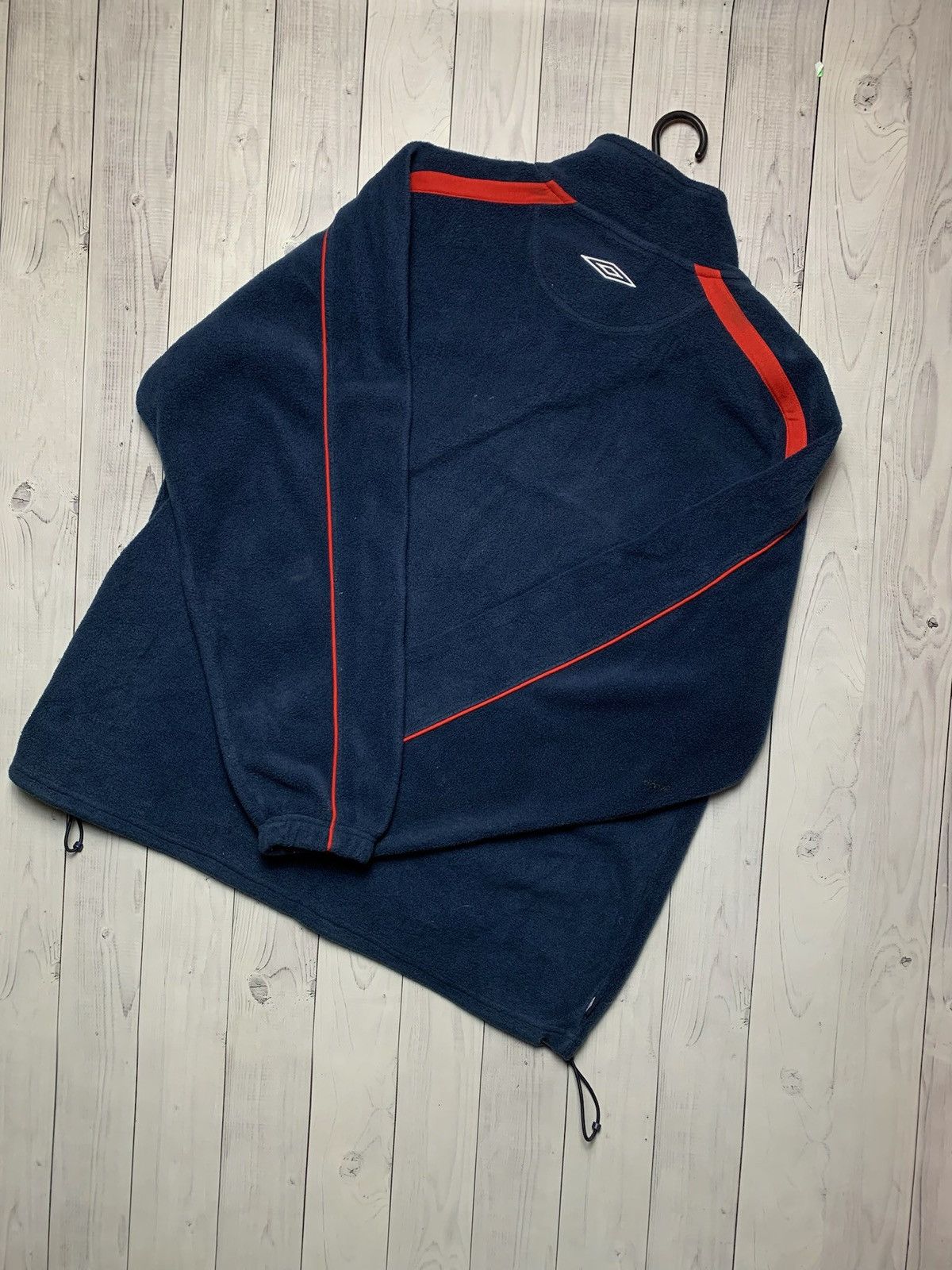 Umbro × Vintage Vintage Umbro fleece sweatshirt zip 1/3 jacket size XL logo Size US XL / EU 56 / 4 - 2 Thumbnail