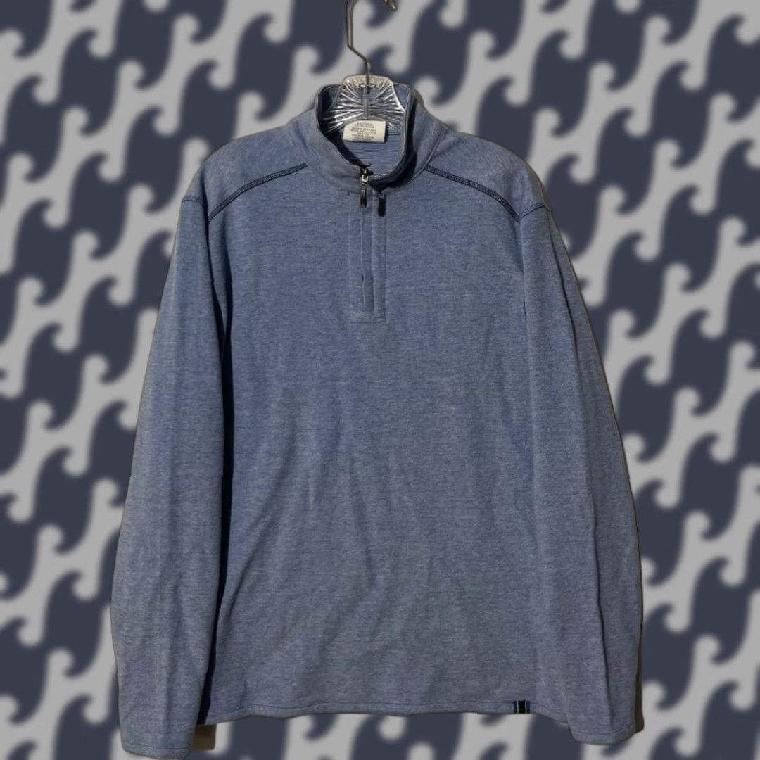 Vintage The Black Dog Blue Classic 1/4 Zip Pullover Sweater Mens Size M Size US M / EU 48-50 / 2 - 1 Thumbnail