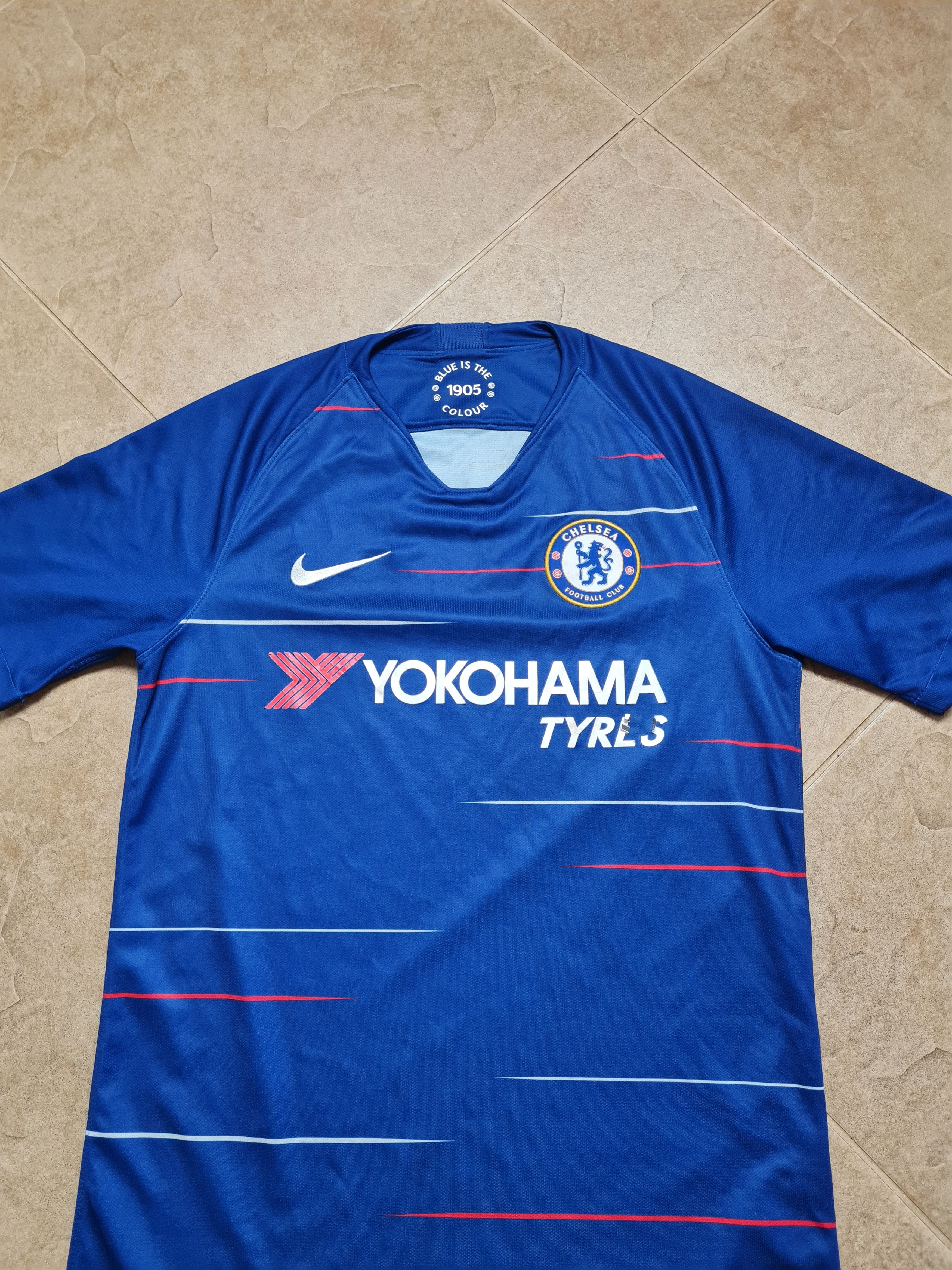 Nike Chelsea FC Home Shirt 2018-2019 Jersey Football 919009-496 Size US S / EU 44-46 / 1 - 2 Thumbnail
