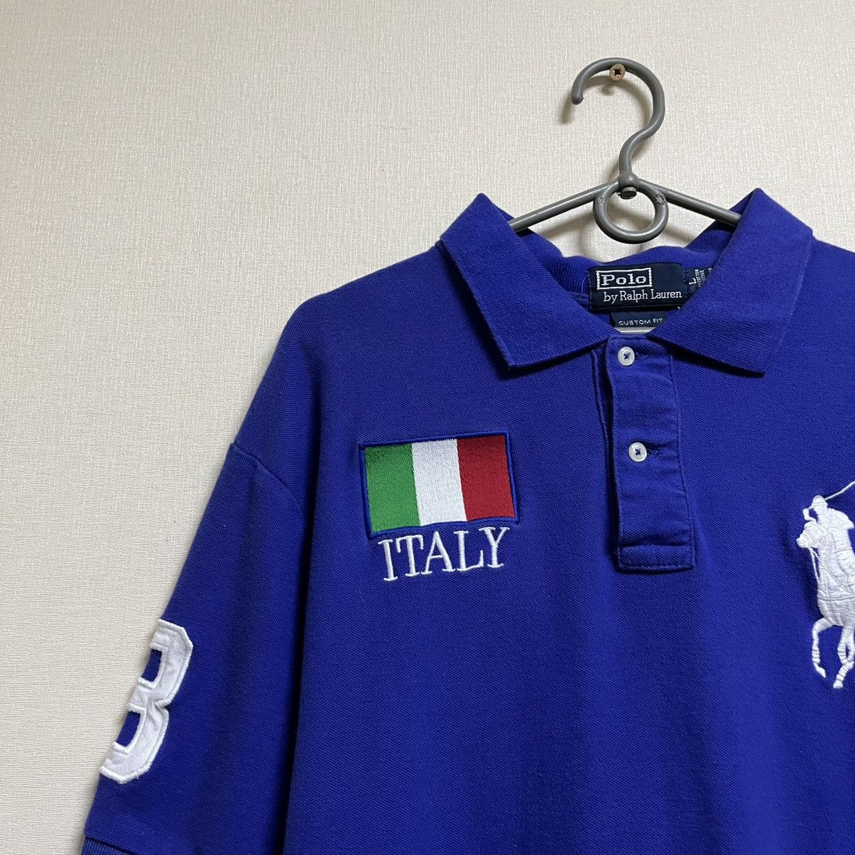 Polo Ralph Lauren Vintage Polo Ralph Lauren Italy Polo Size US L / EU 52-54 / 3 - 3 Thumbnail