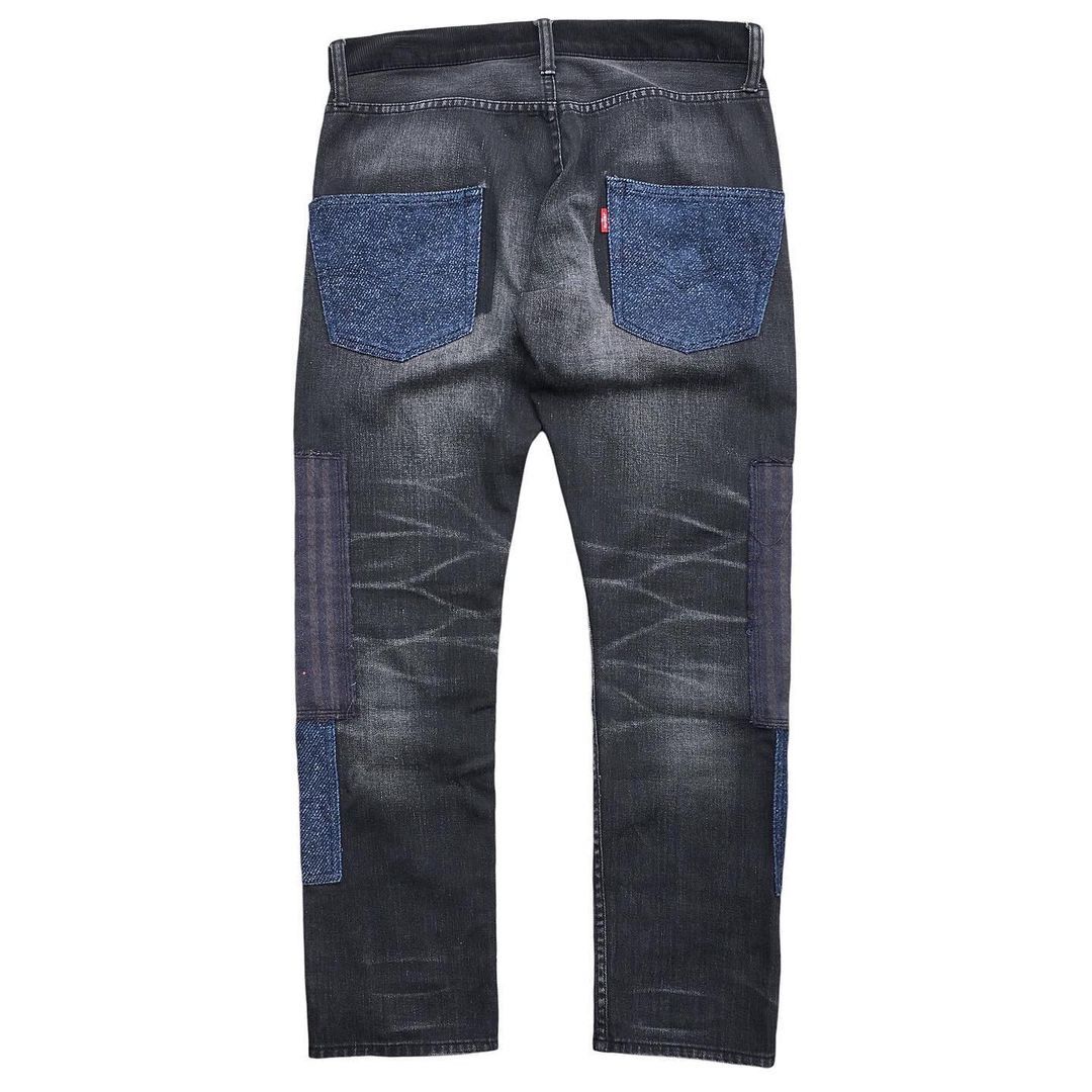 Comme des Garcons Runway Levis x Junya Watanabe CDG Patchwork Jeans AW 2013 Size US 30 / EU 46 - 7 Thumbnail
