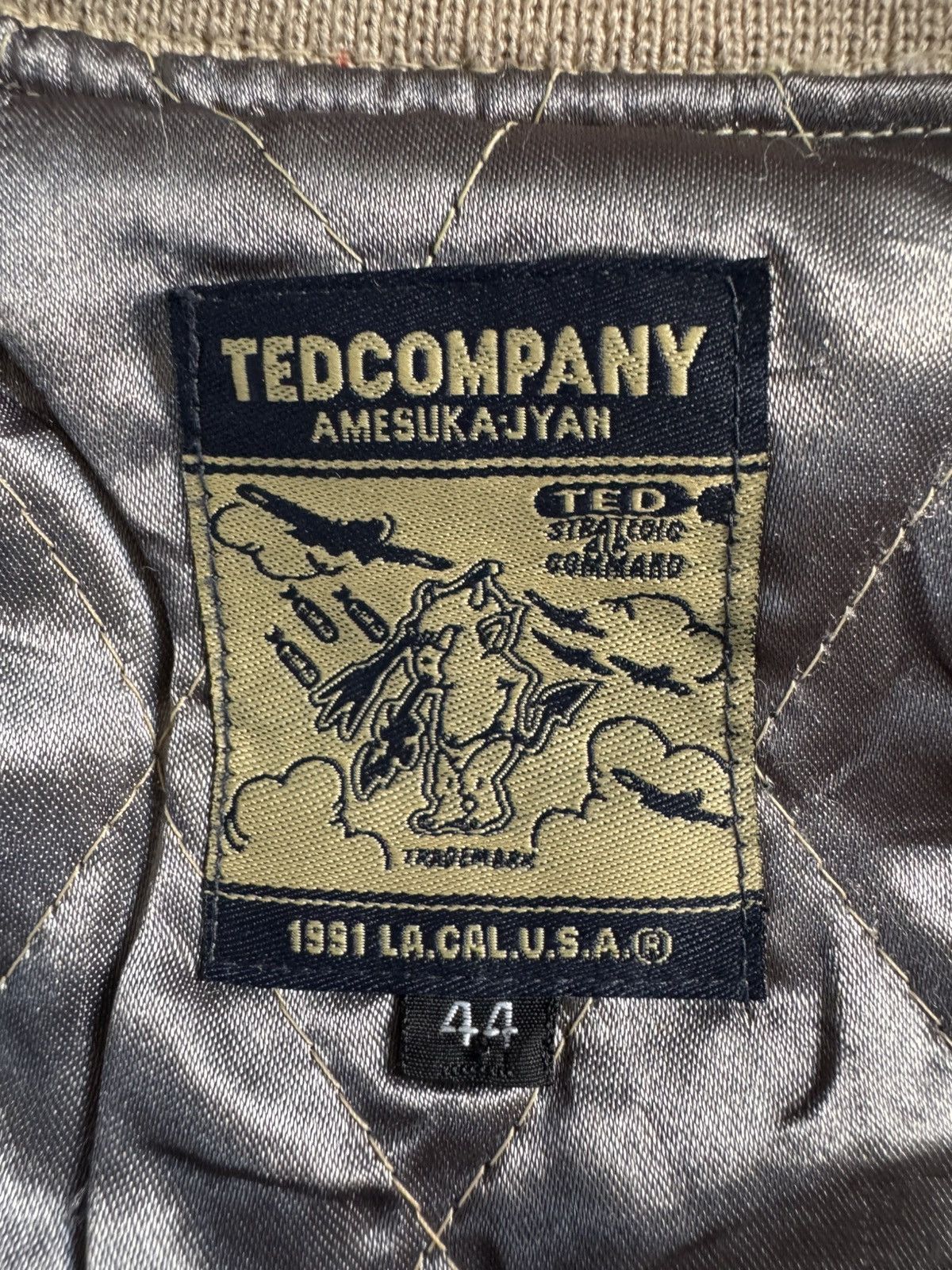 VERY RARE VINTAGE JACKET SOUVENIR SUKAJAN TEDMAN COMPANY