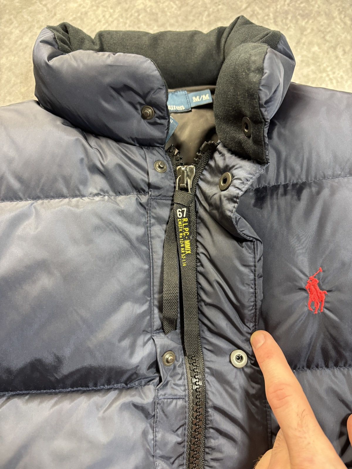 Polo Ralph Lauren Vintage Polo Puffer Vest 90s Ralph Lauren Duck Down Goose Size US M / EU 48-50 / 2 - 3 Thumbnail