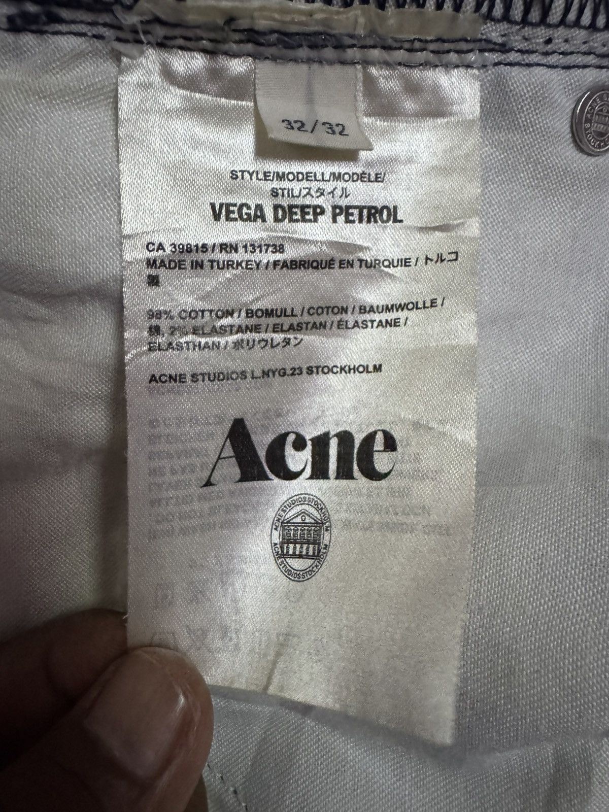 Acne Studios Acne Studios Pants Size US 32 / EU 48 - 4 Thumbnail