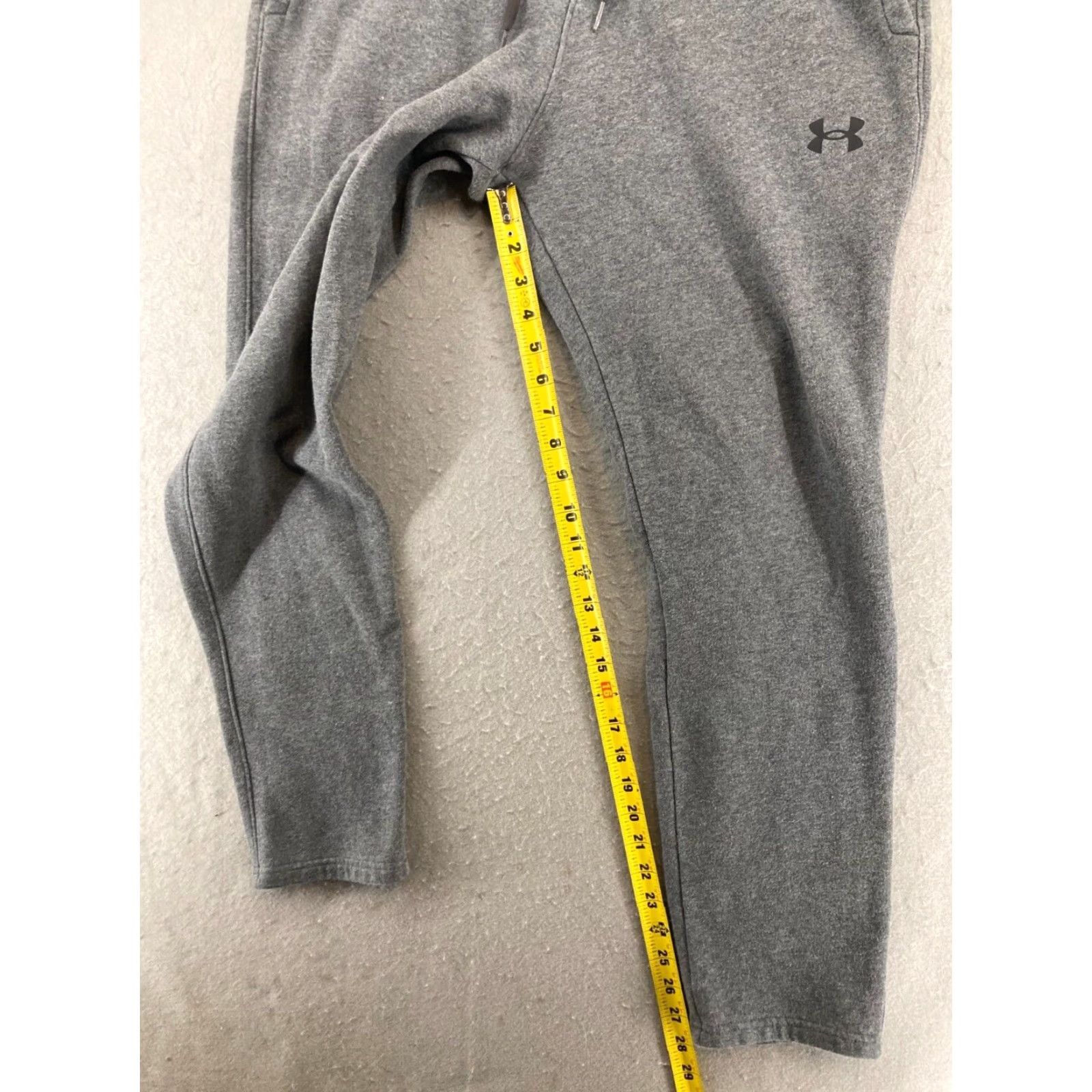 Under Armour Under Armour Sweatpants Womens Large Gray Pockets Drawstring Athletic Comfort Pants Size 36" / US 14 / IT 50 - 5 Thumbnail
