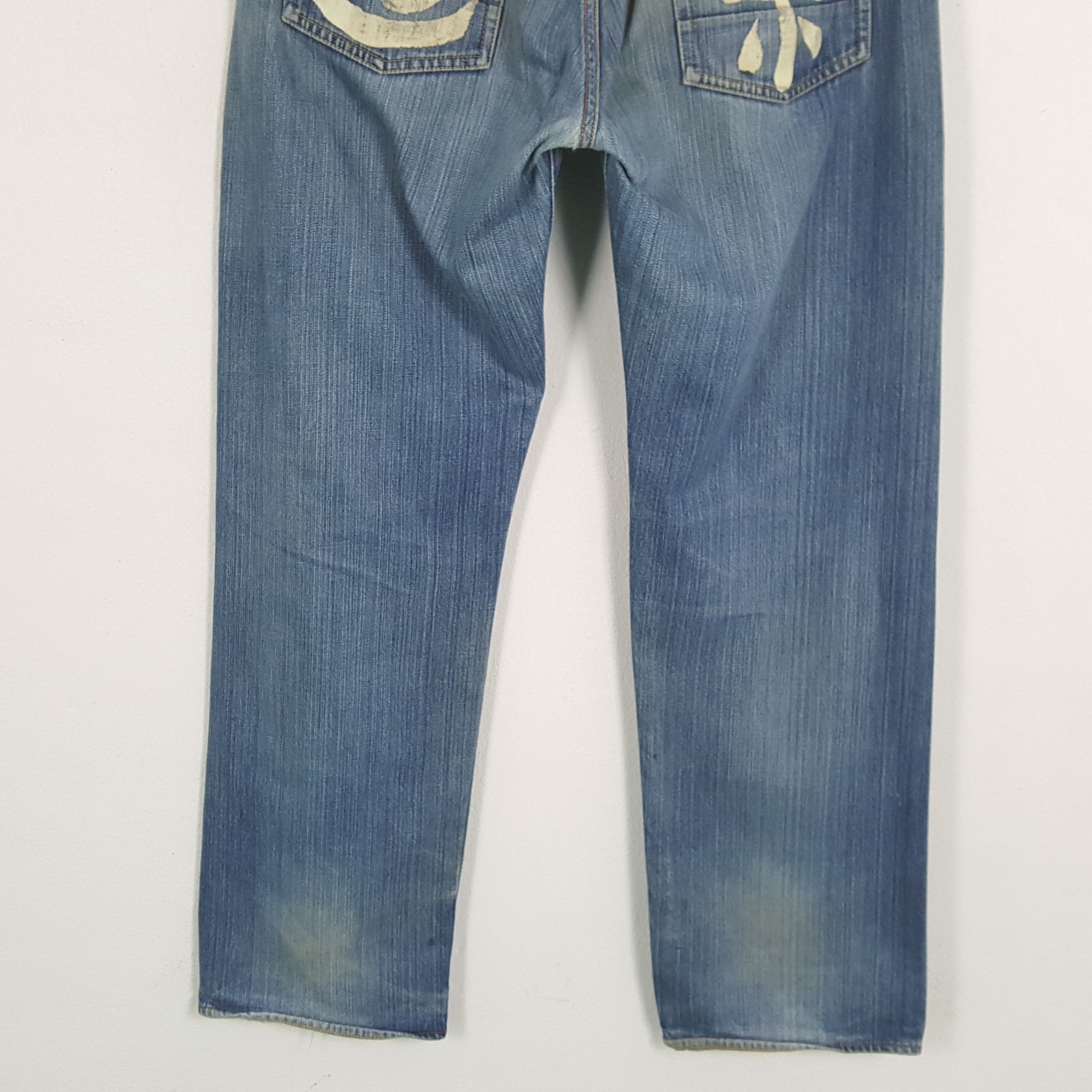 Evisu × Japanese Brand × Vintage Vintage EVISU Japanese Brand Daicock Custom Style Jeans Size US 34 / EU 50 - 6 Thumbnail