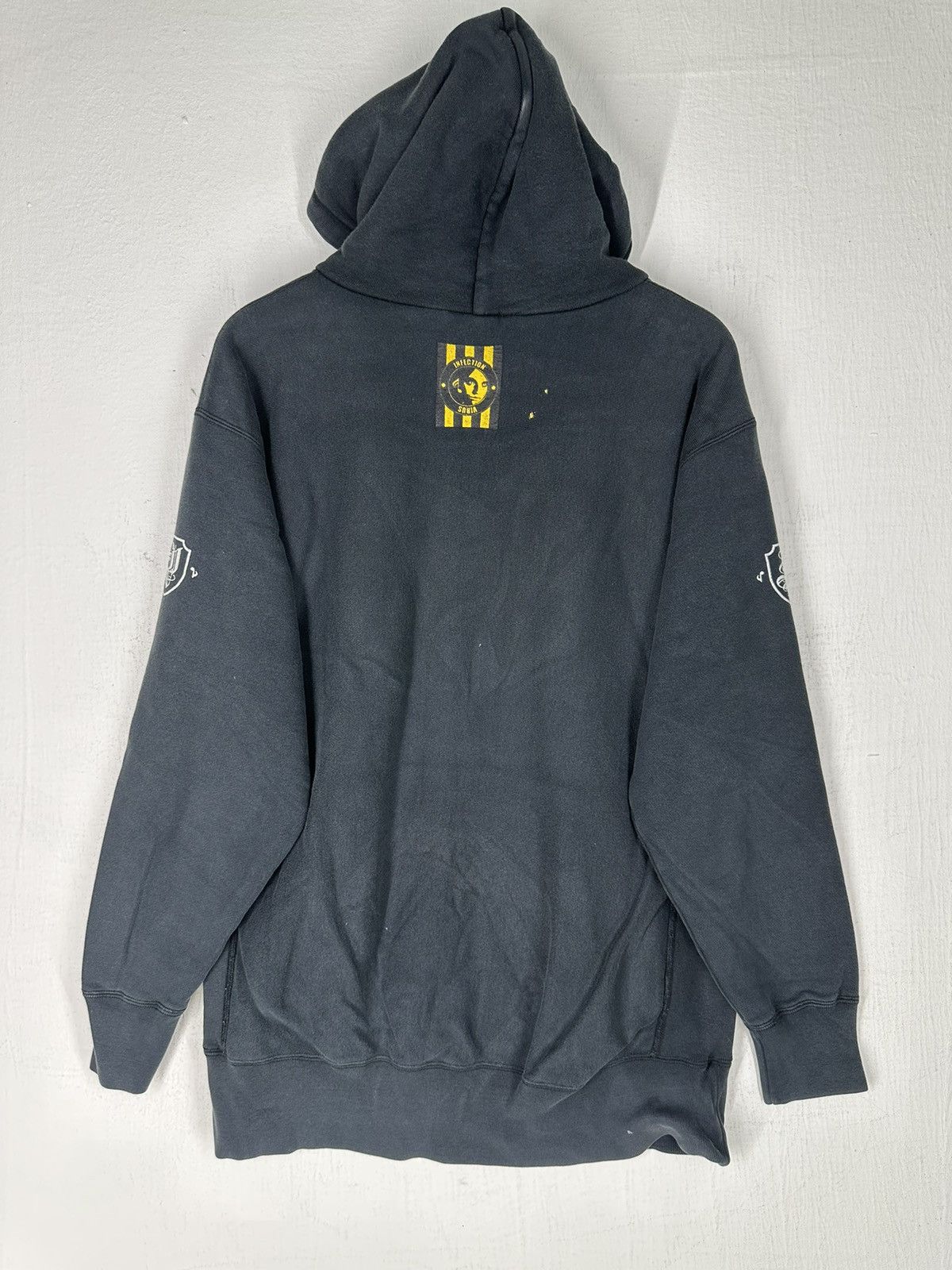 Vintage Vtg Infection Virus Hoodie Sweatshirt Size US L / EU 52-54 / 3 - 7 Thumbnail