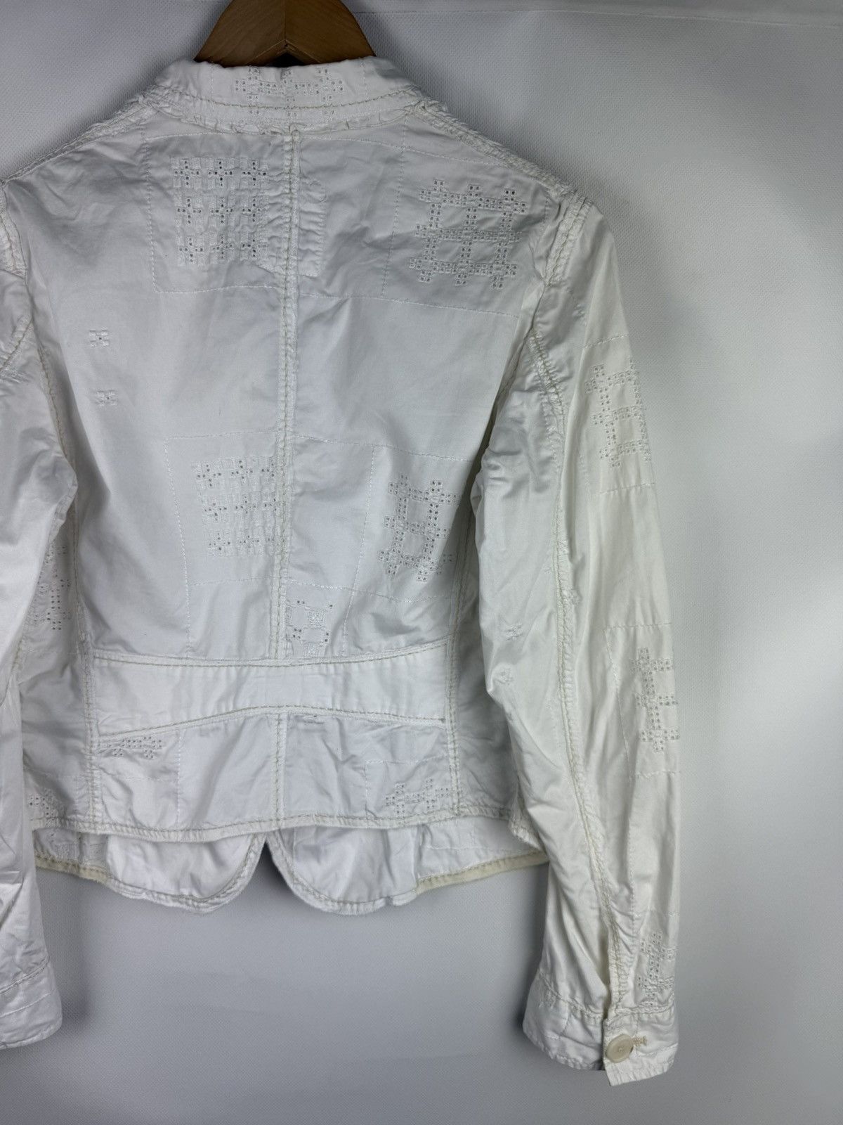 Marithe + Francois Girbaud Marithe Francois Girbaud Vintage Avant-Garde Blazer Jacket Size L / US 10 / IT 46 - 13 Thumbnail