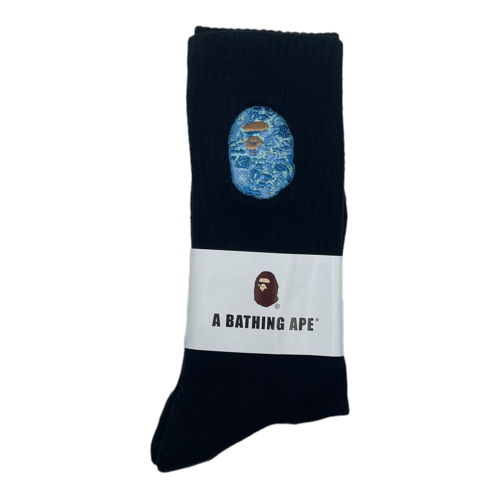 image of Bape Big Ape Socks Black, Men's