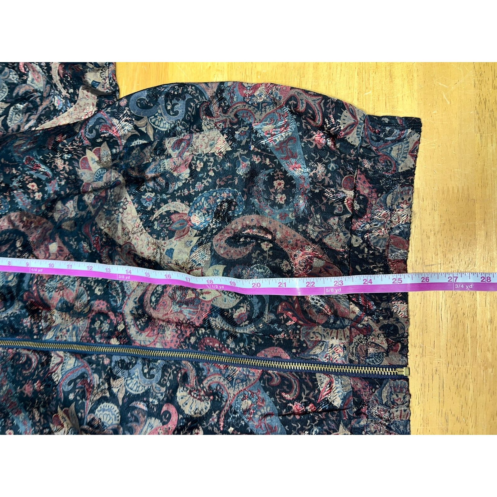 Vintage Vintage Paisley Lightweight Jacket Darlyn Designs Rayon M Size US M / EU 48-50 / 2 - 10 Thumbnail
