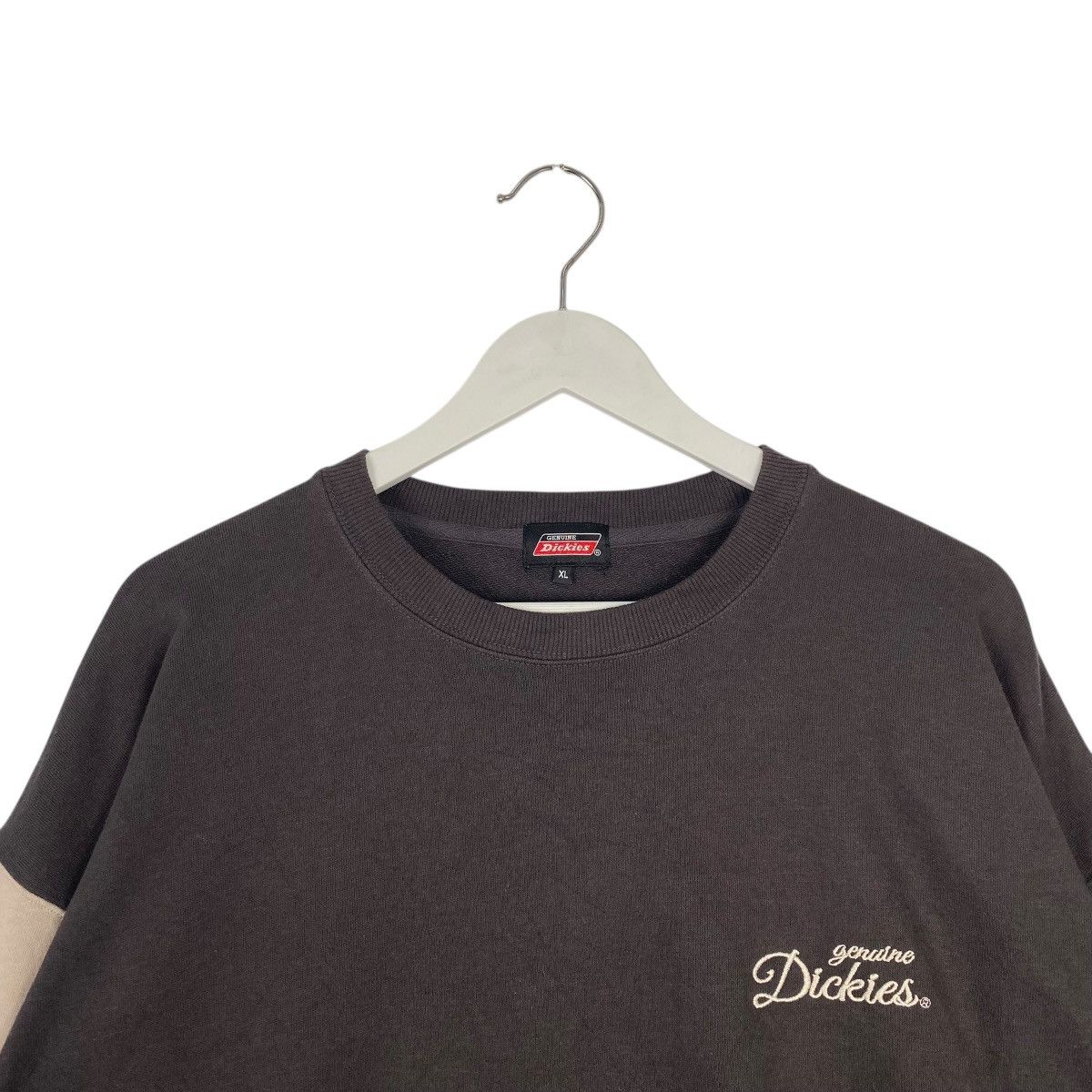 Other Vintage Dickies Japan Plain Sweatshirt Crewneck Brwon SizeXL Size US XL / EU 56 / 4 - 4 Thumbnail
