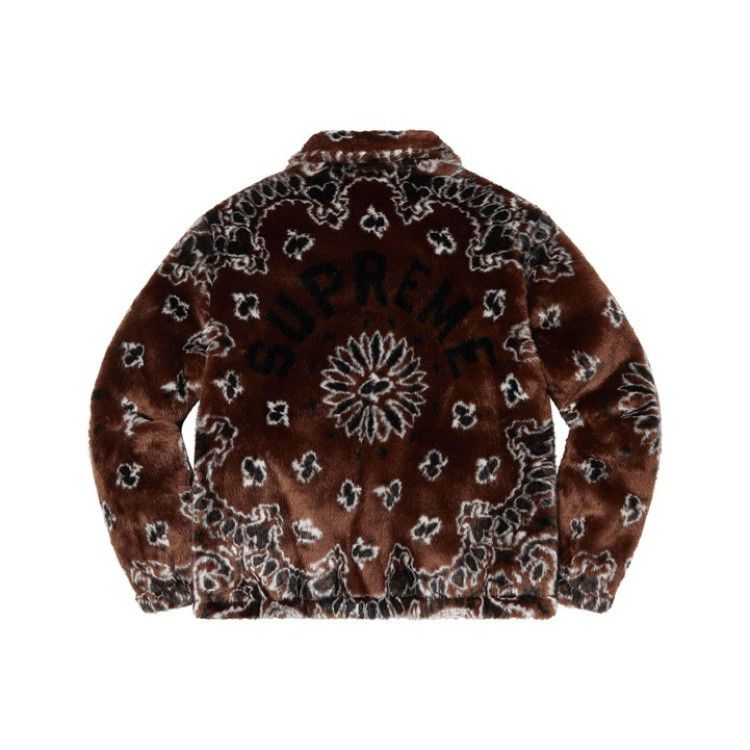 Supreme Supreme Bandana Faux Fur Bomber Jacket Size L Size US L / EU 52-54 / 3 - 1 Thumbnail