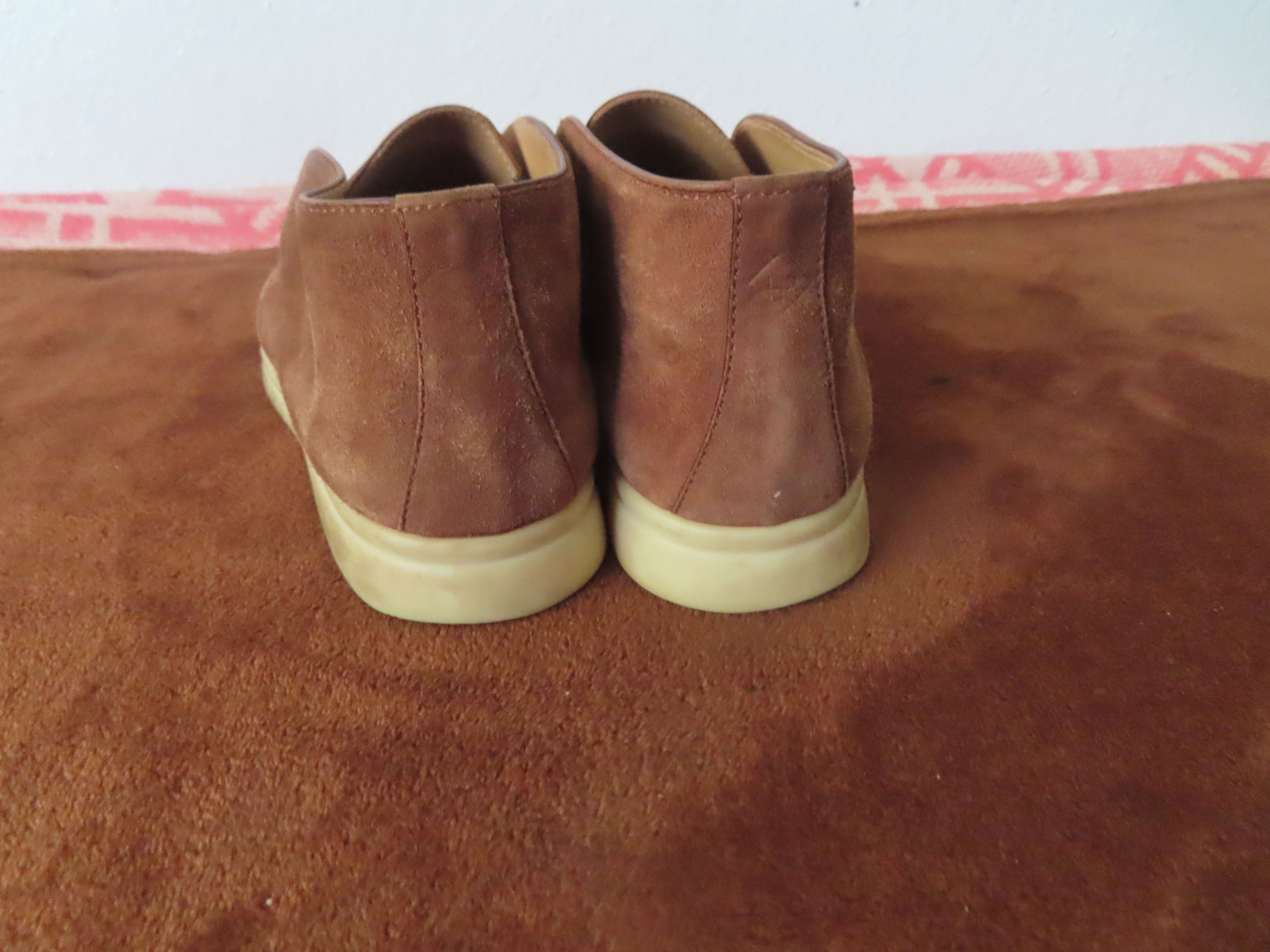 Designer × Loro Piana LORO PIANA Men's Open Walk Suede Chukka Boots sz 36 Size US 5 / EU 37 - 3 Thumbnail