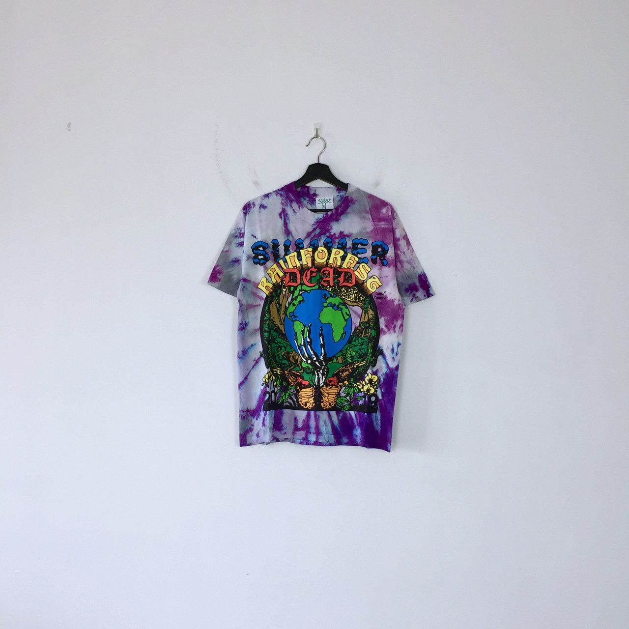 Online Ceramics ONLINE CERAMICS CLIMATE CHANGE IS DEAD SERIOUS TIE-DYE TEE Size US M / EU 48-50 / 2 - 1 Thumbnail