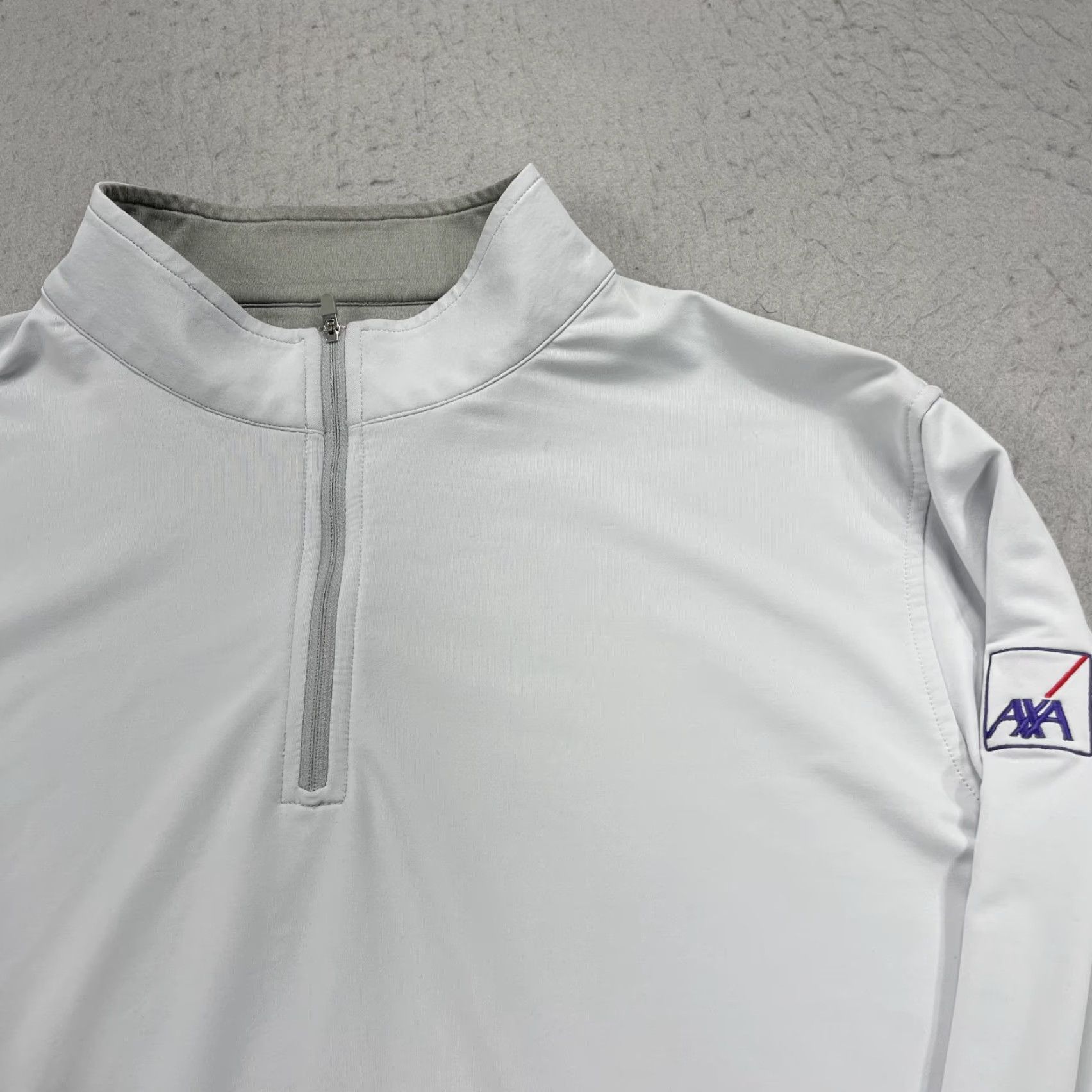 Peter Millar PETER MILLAR JACKET Mens XL Gray Stretch Perth Performance Golf 1/4 Quarter Zip Shirt Size US XL / EU 56 / 4 - 2 Thumbnail