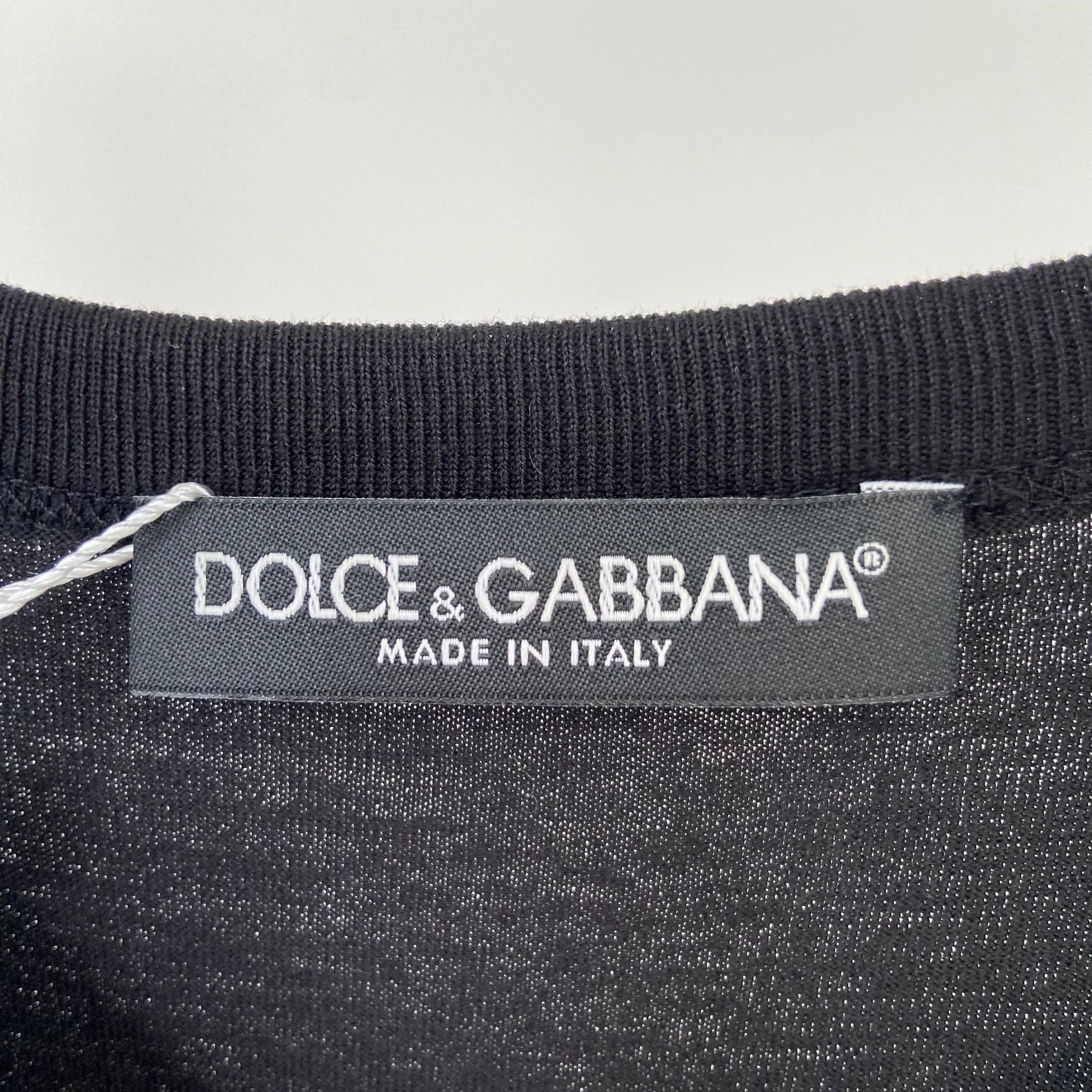 Dolce & Gabbana Dolce&Gabbana Cartoon Embroidered T-Shirt 38 Size XS / US 0-2 / IT 36-38 - 6 Thumbnail