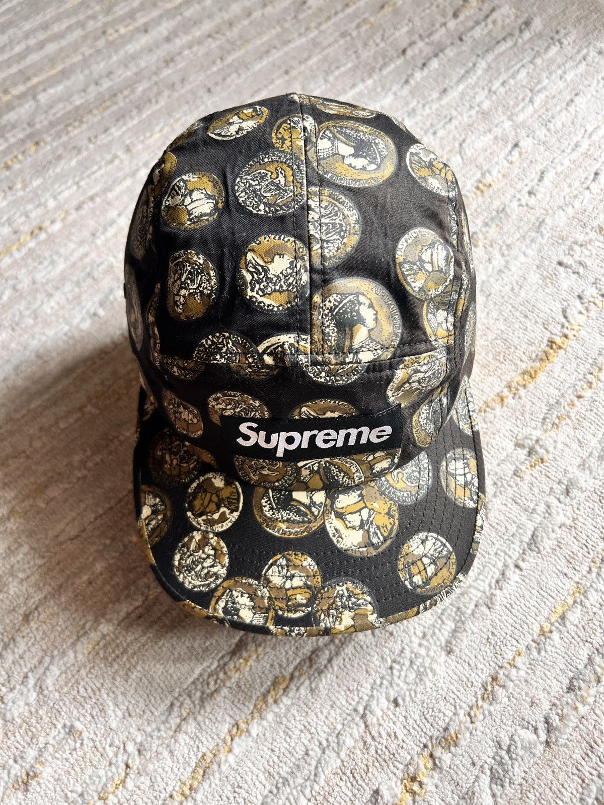 帽子 supreme 16ss black panther 6-panel Supreme Black Panther 6 Panel Hat Black - SS16 - US