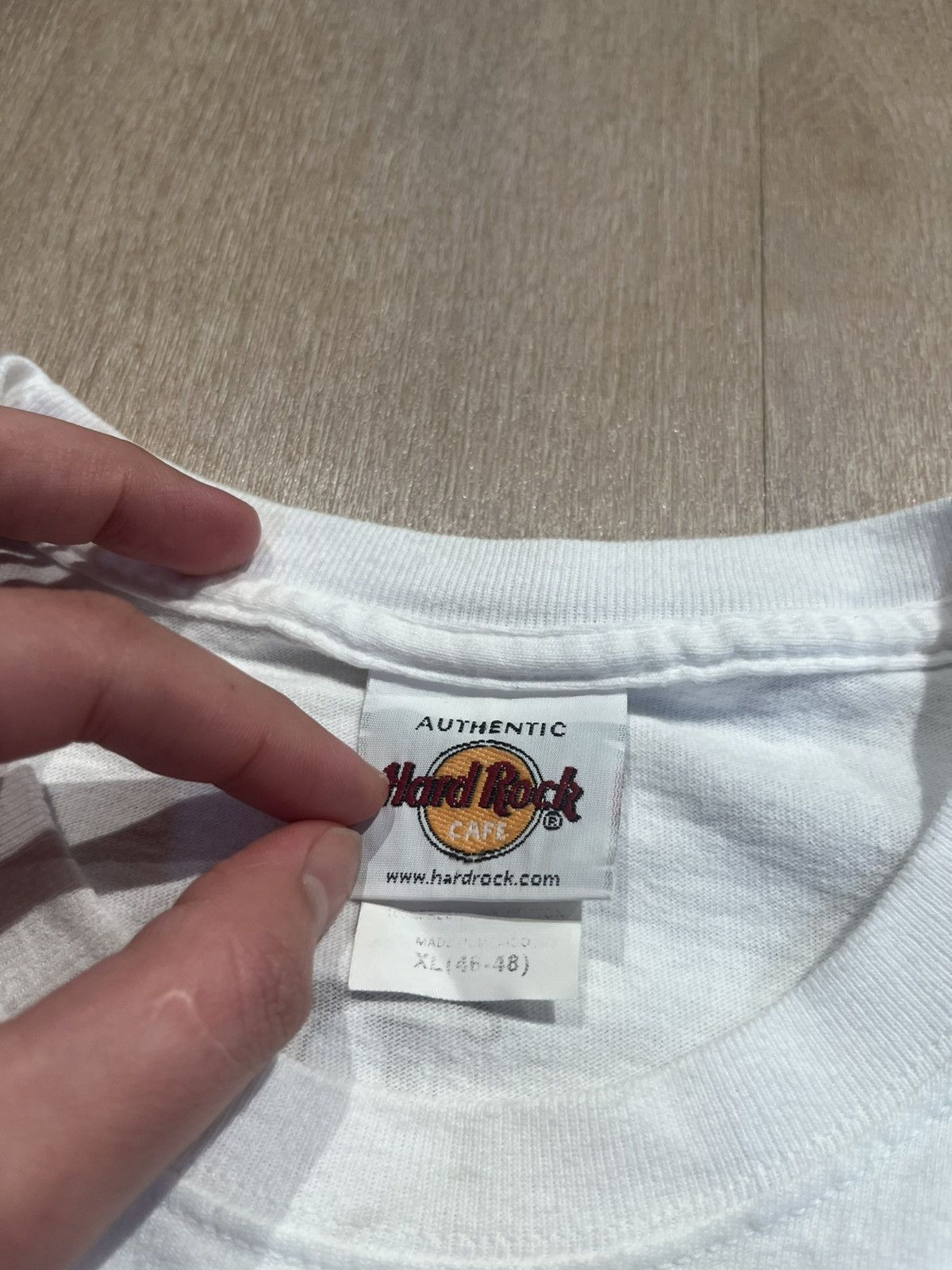 Vintage Vintage Hardrock Shirt XL Size US XL / EU 56 / 4 - 5 Thumbnail