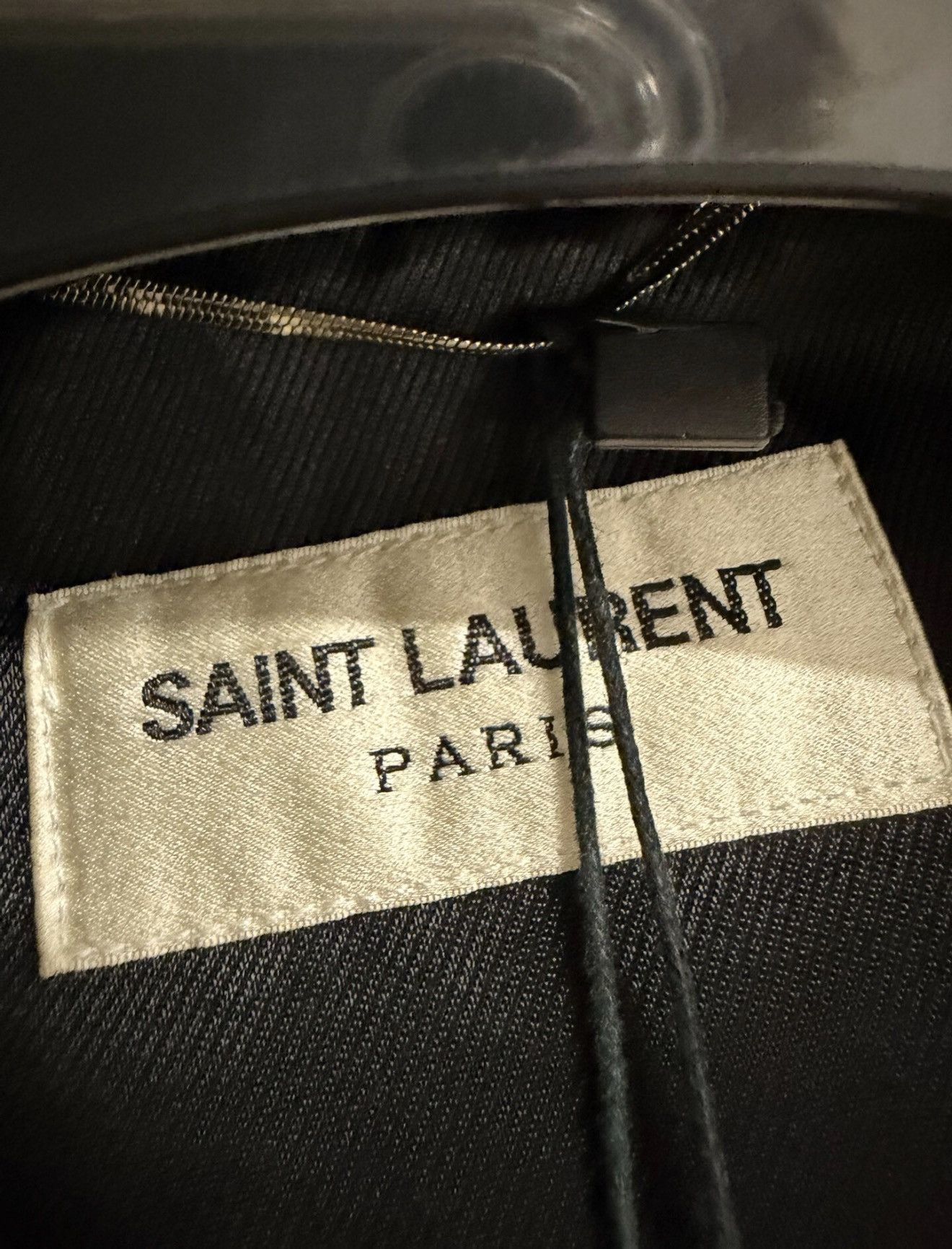 Saint Laurent Paris Saint Laurent Paris 16FW Rainbow Shark Moto Leather Jacket Size US M / EU 48-50 / 2 - 4 Thumbnail