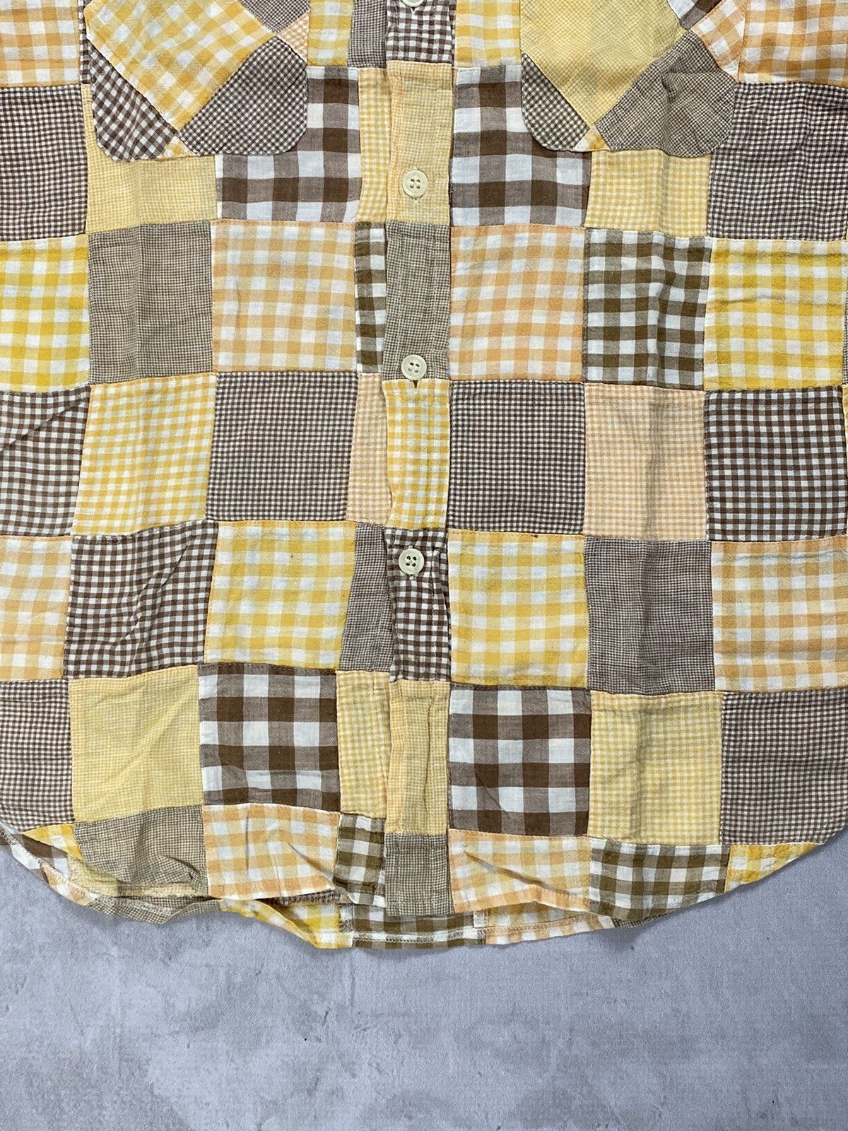 Bape Bape “Baby Milo” Patchwork Shirt Size US M / EU 48-50 / 2 - 4 Thumbnail