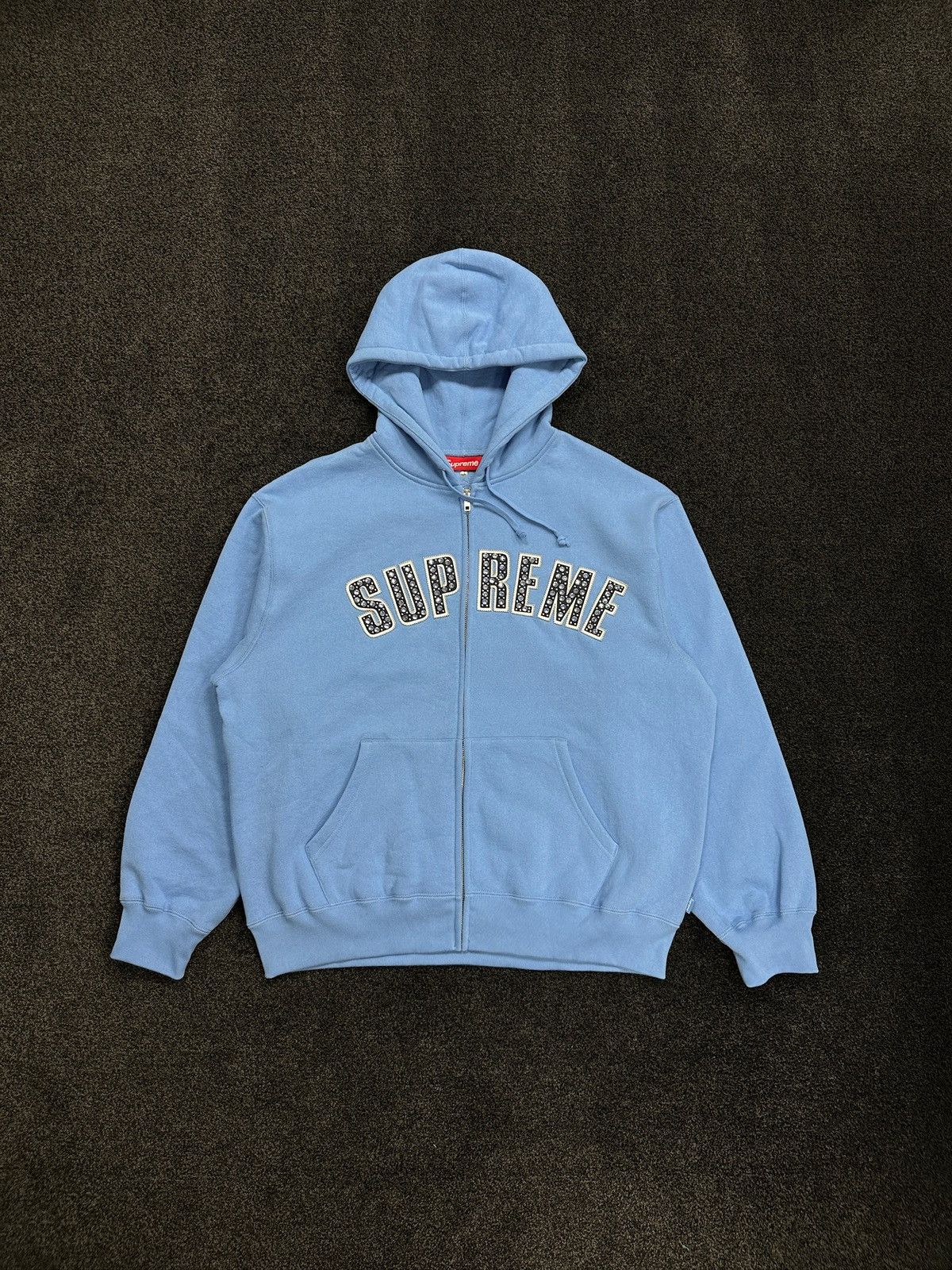 B.B. Simon × Supreme Supreme b.b. Simon Studded Zip Up