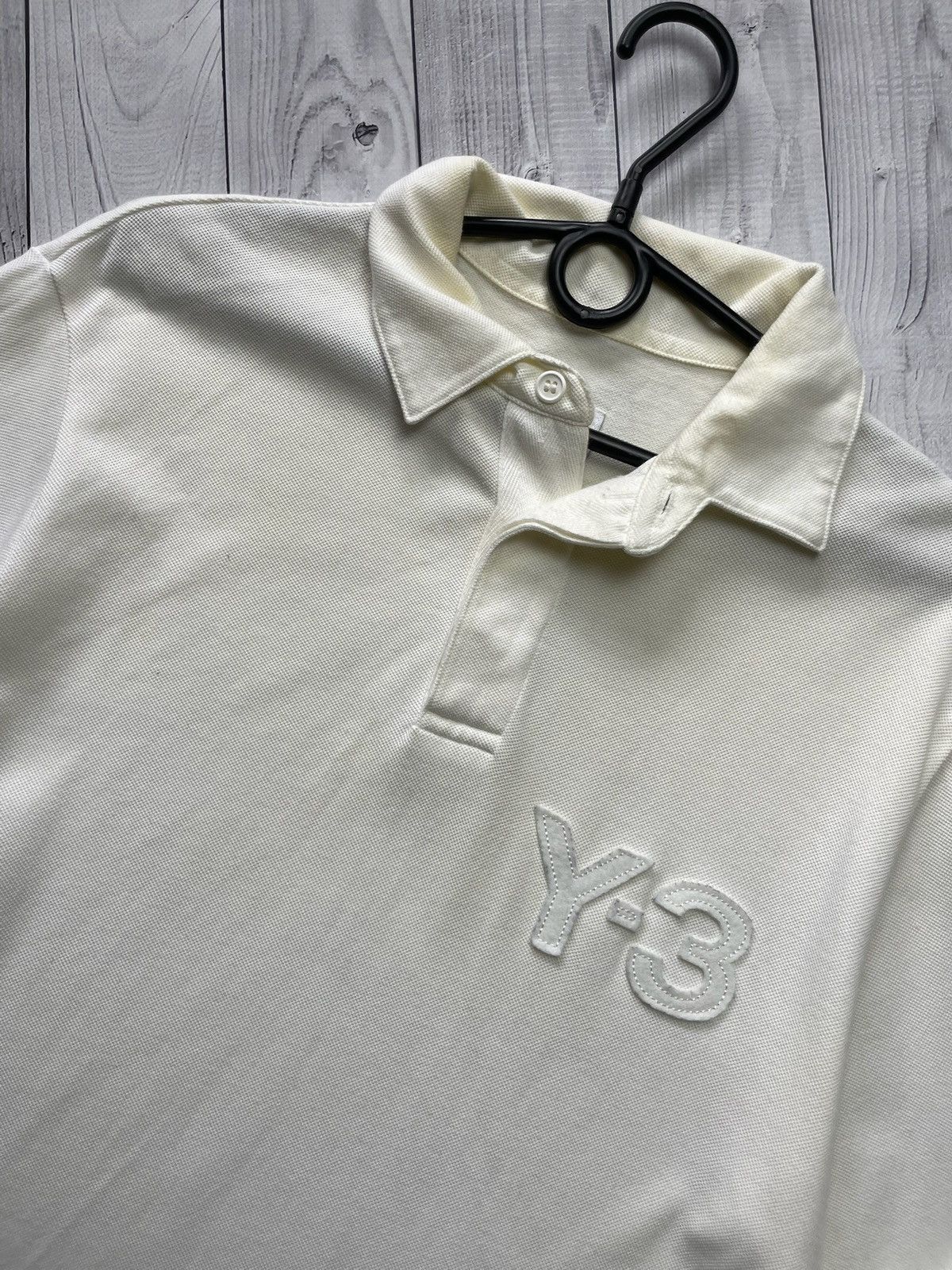 Adidas × Vintage × Y-3 Vintage Y-3 Adidas x Yohji Yamamoto rugby jersey size M logo Size US M / EU 48-50 / 2 - 2 Thumbnail