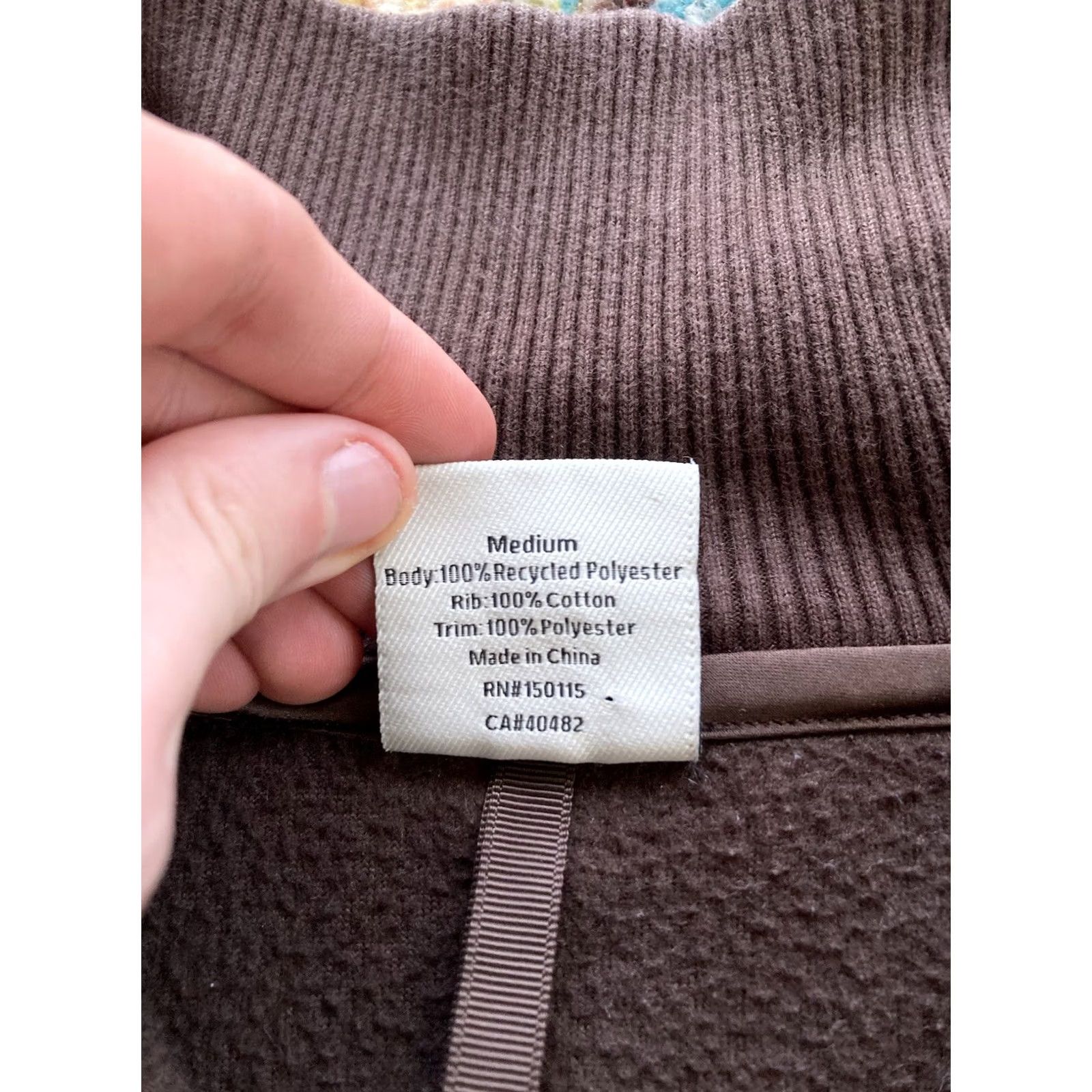 Varley Varley Sweater Fleece Pullover Brown M Long Sleeve 1/2 Zip Cropped Soft Piled Casual Size M / US 6-8 / IT 42-44 - 6 Thumbnail