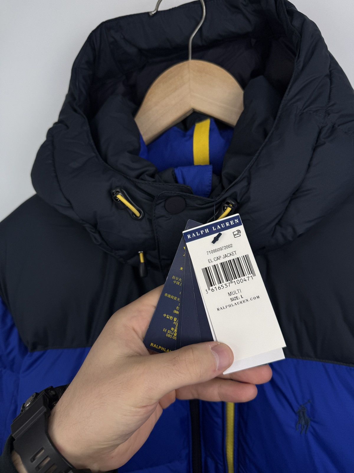 Polo Ralph Lauren 🇺🇸❗️NEW Polo Ralph Lauren Hooded Down Puffer El Cap Jacket Size US L / EU 52-54 / 3 - 12 Thumbnail
