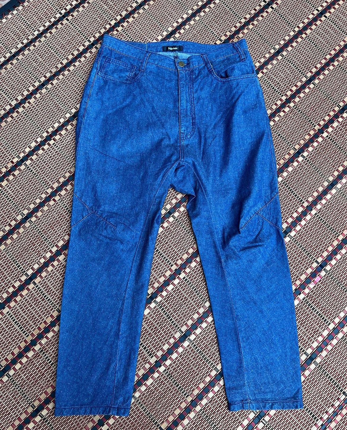 Issey Miyake × Ne-Net Ne-net Issey Miyake Crop Denim Pants Size US 32 / EU 48 - 6 Thumbnail