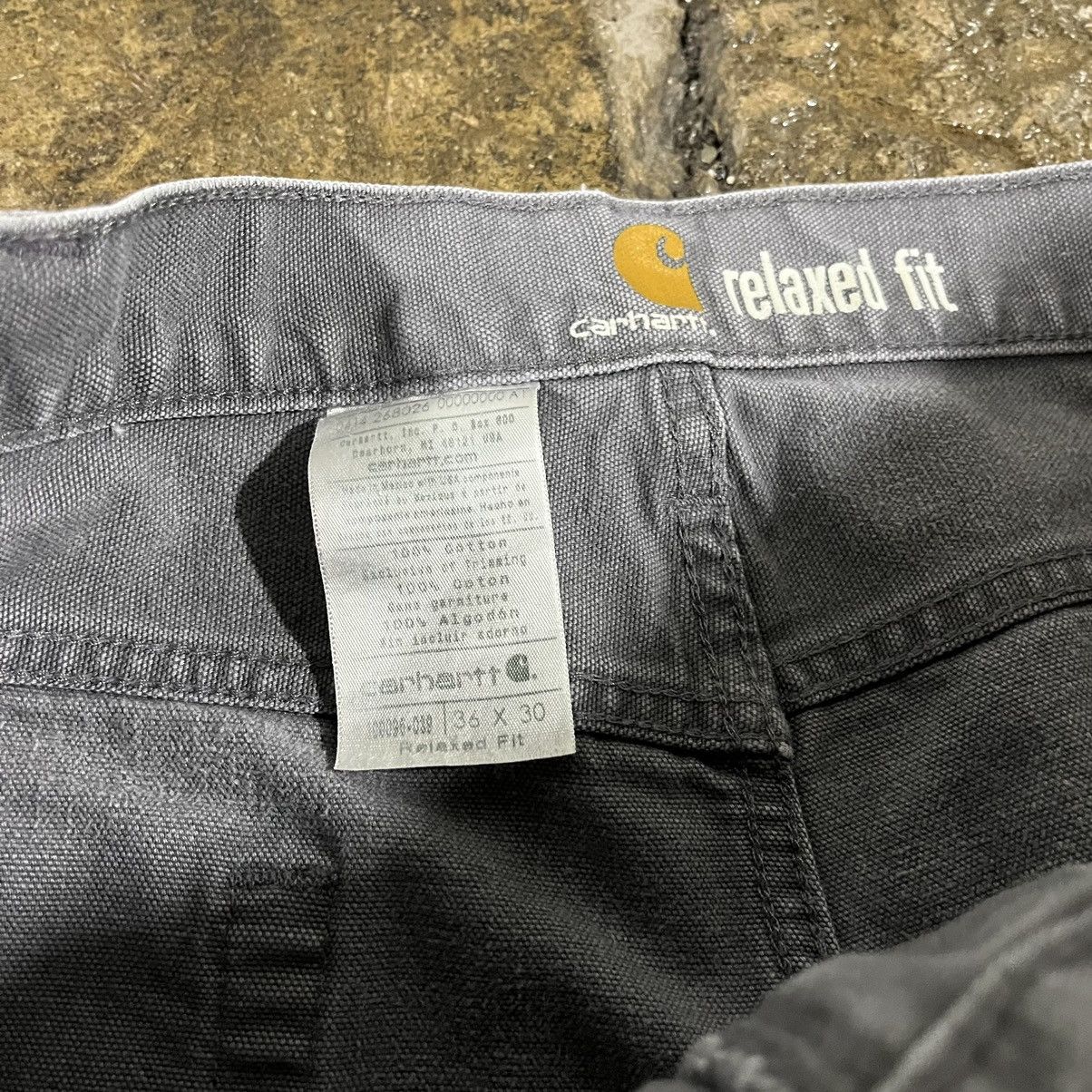 Carhartt × Vintage Crazy Vintage Y2K Carhartt Carpenter Pants Workwear Skater Size US 36 / EU 52 - 10 Thumbnail