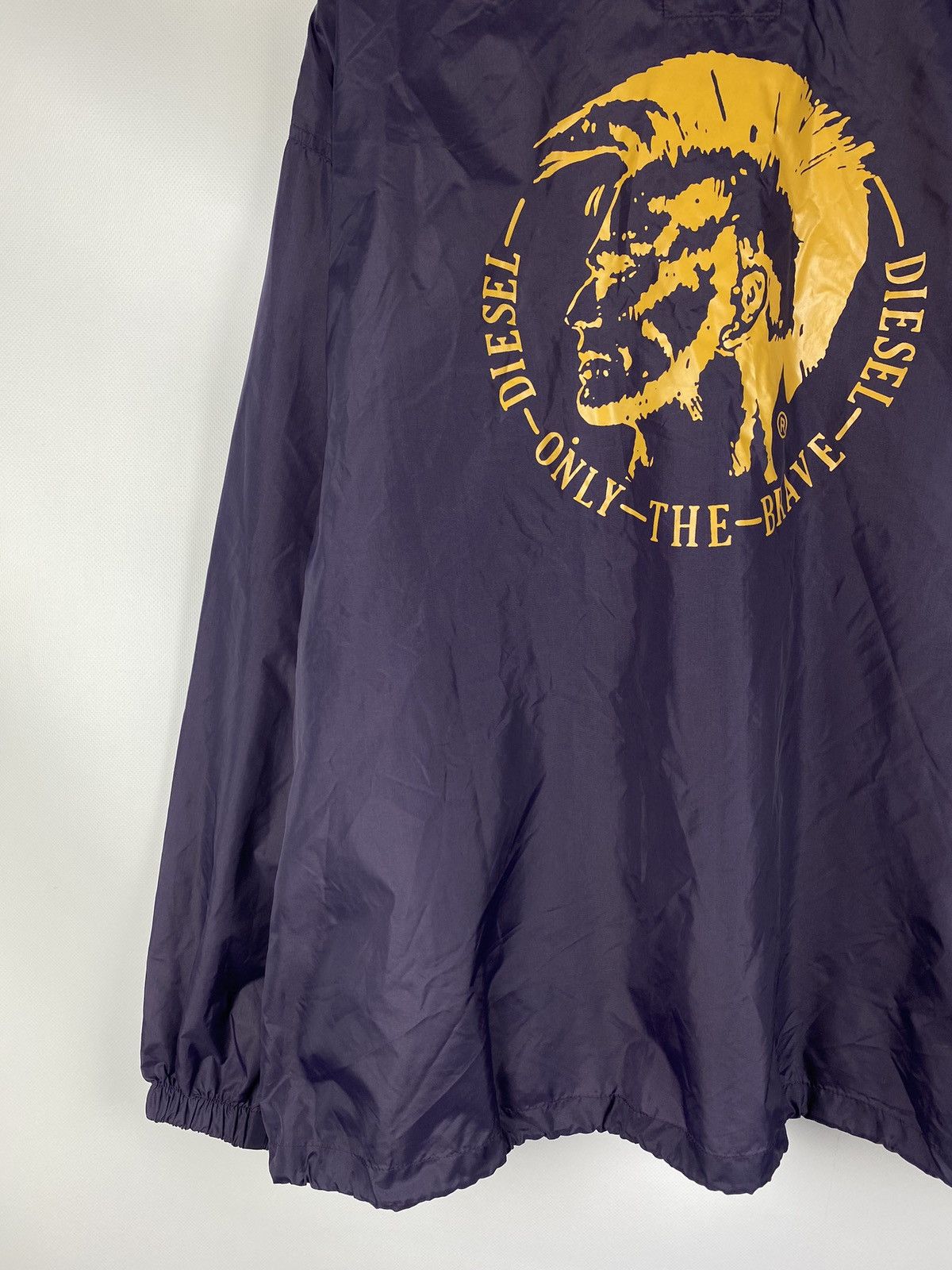 Diesel × Vintage VTG Diesel men’s nylon big logo coach jacket size L Size US L / EU 52-54 / 3 - 7 Thumbnail